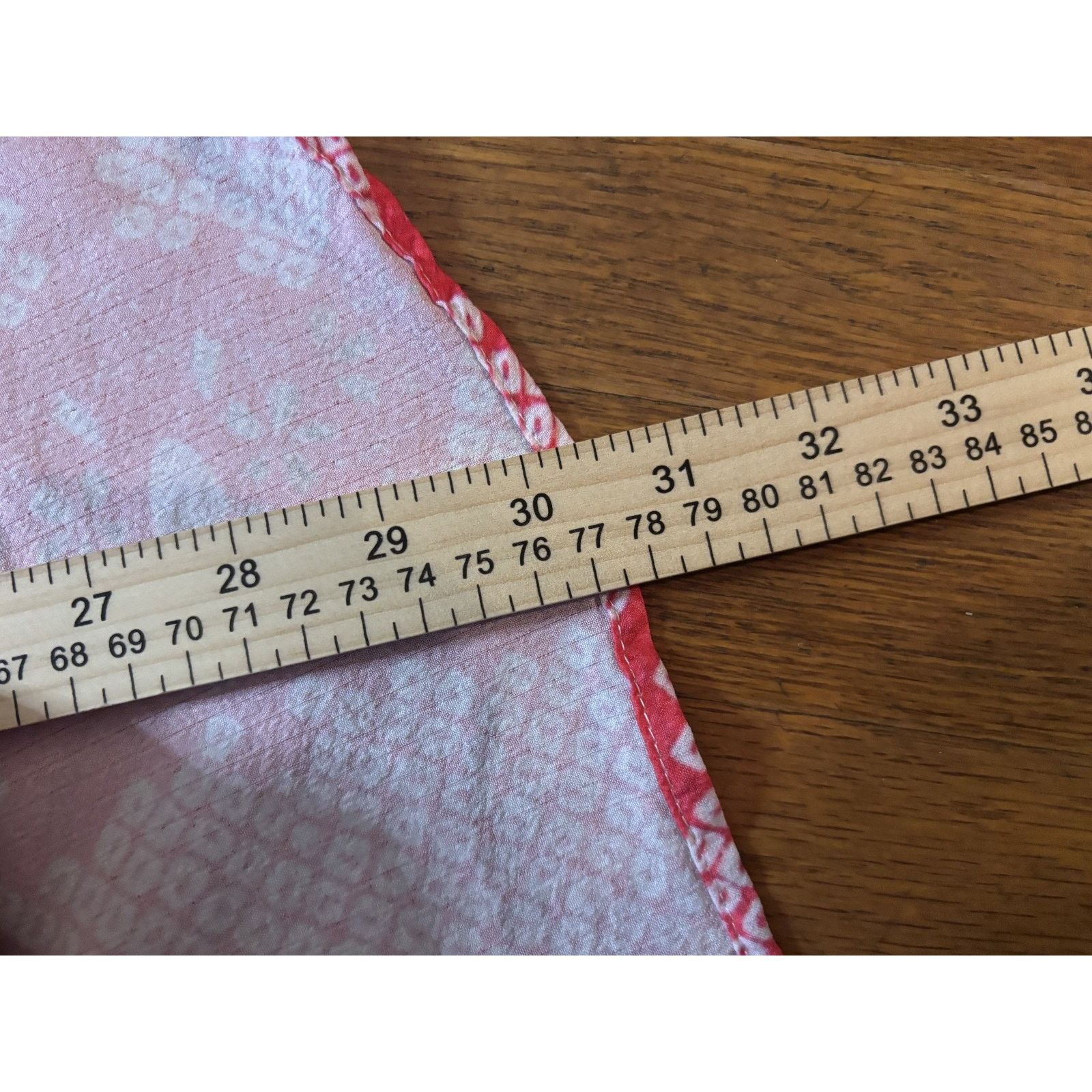 The Unbranded Brand Vtg Single Stitch Pink Floral Bandana Print Unbranded90s M/L Size XL / US 12-14 / IT 48-50 - 3 Thumbnail
