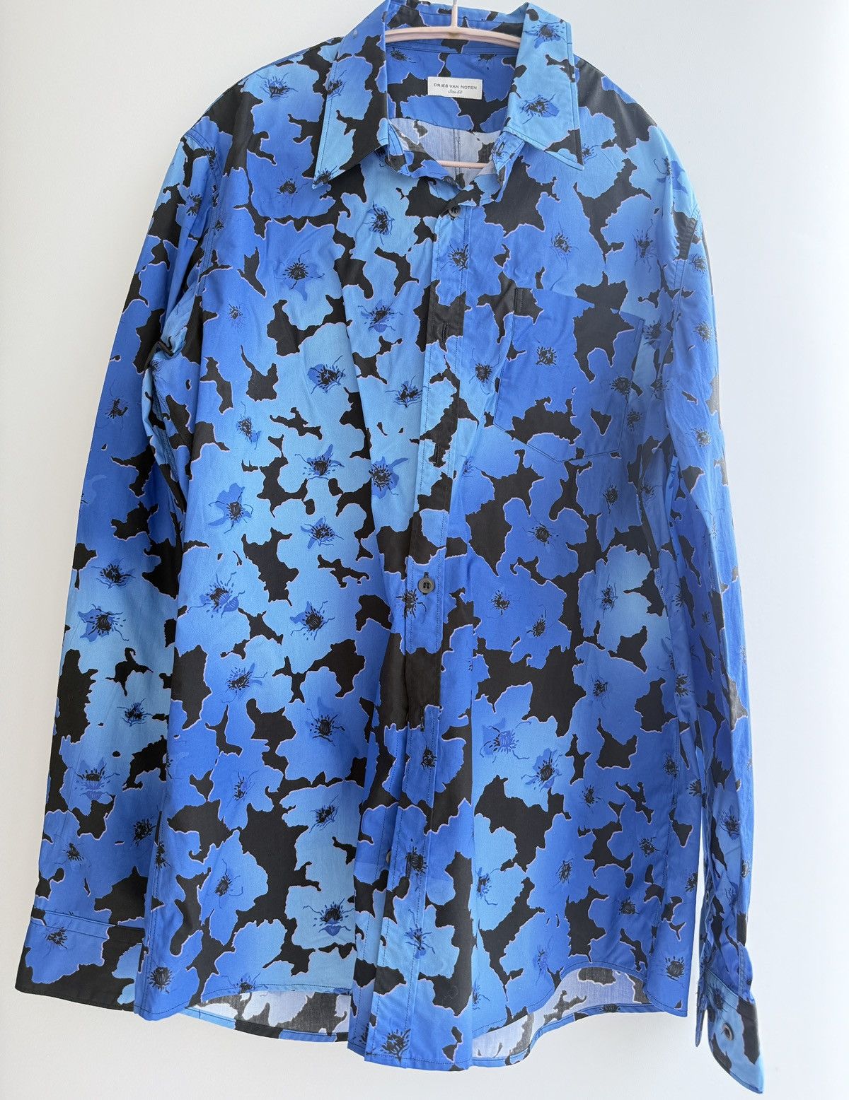 Dries Van Noten DRIES VAN NOTEN CAMICIA Uomo Blu Size US L / EU 52-54 / 3 - 1 Thumbnail