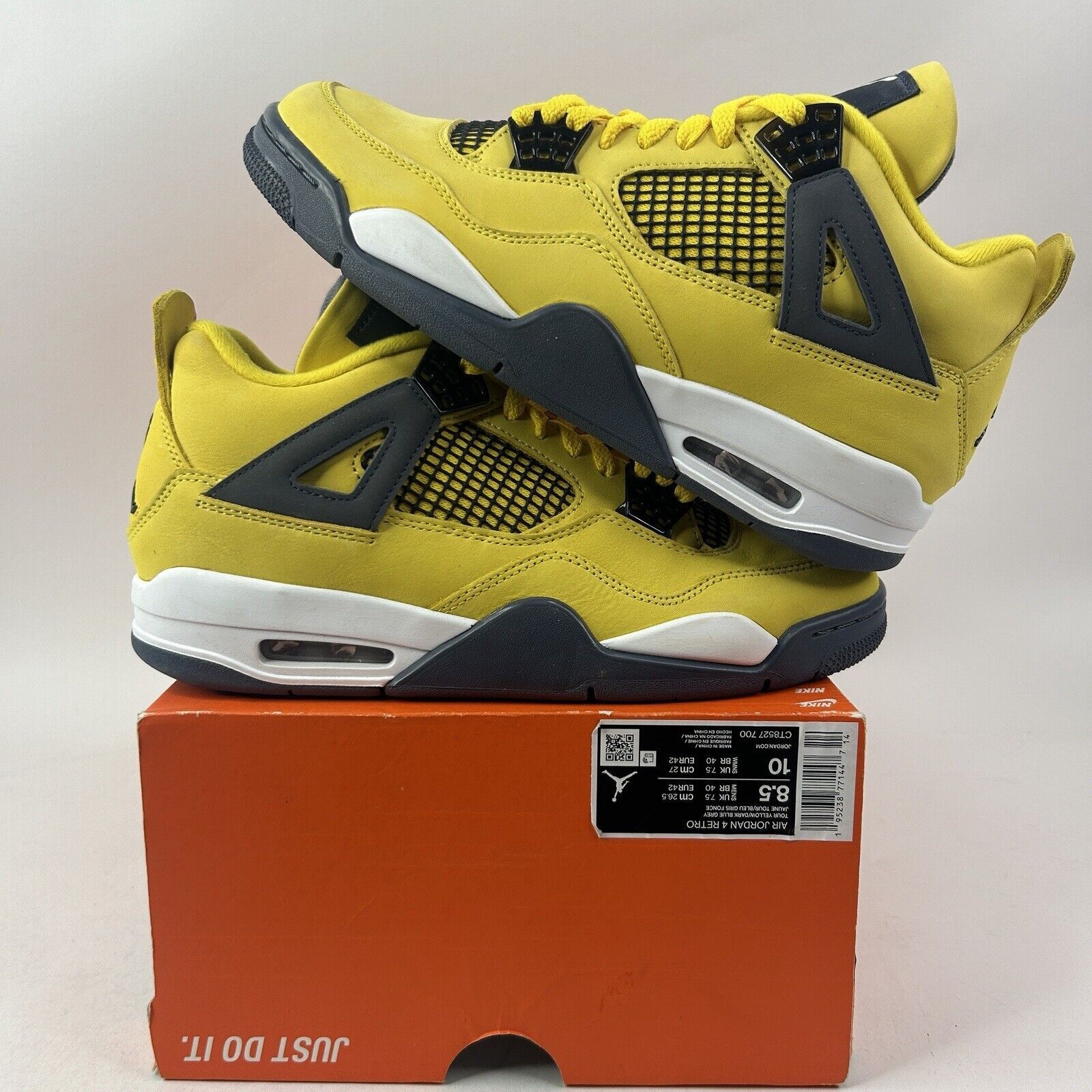 Nike Nike Air Jordan 4 Retro LS “Lightning” 2024 Size US 8.5 / EU 41-42 - 1 Thumbnail