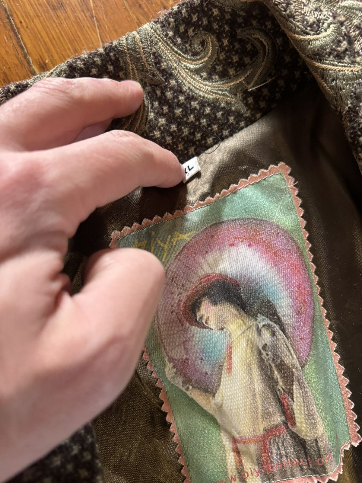 Johnny Was Vintage Biya by Johnny Was Embroidered Floral Bohemian Jacke Size XL / US 12-14 / IT 48-50 - 4 Thumbnail