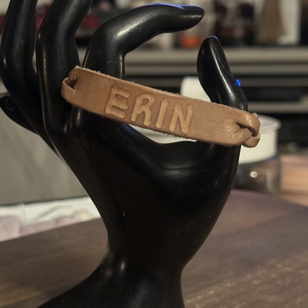 Vintage Vintage Erin name braided leather bracelet Size ONE SIZE - 4 Thumbnail