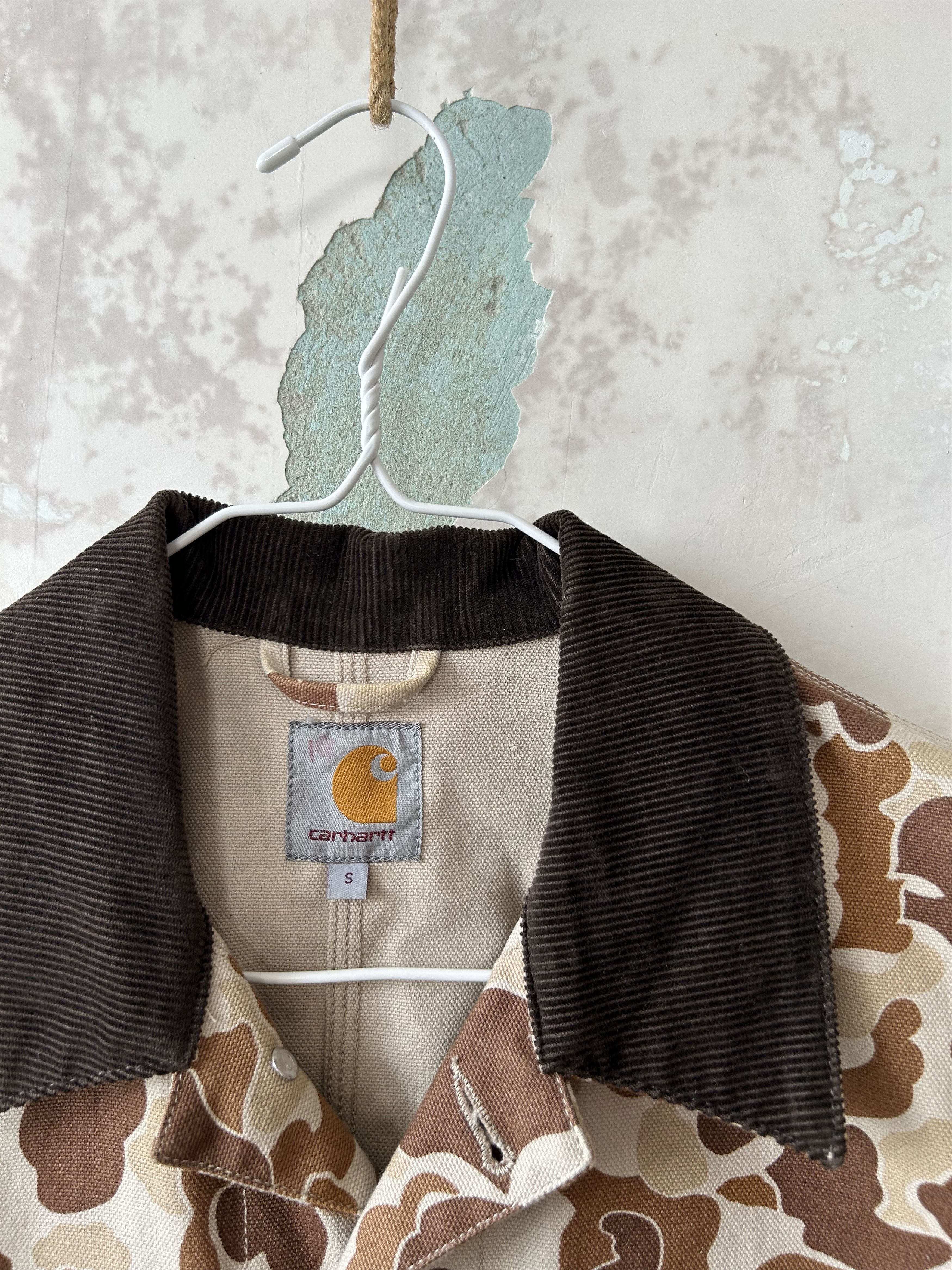 Carhartt Vintage Brown Carhartt Jacket Sherpa Lined Size US S / EU 44-46 / 1 - 5 Thumbnail