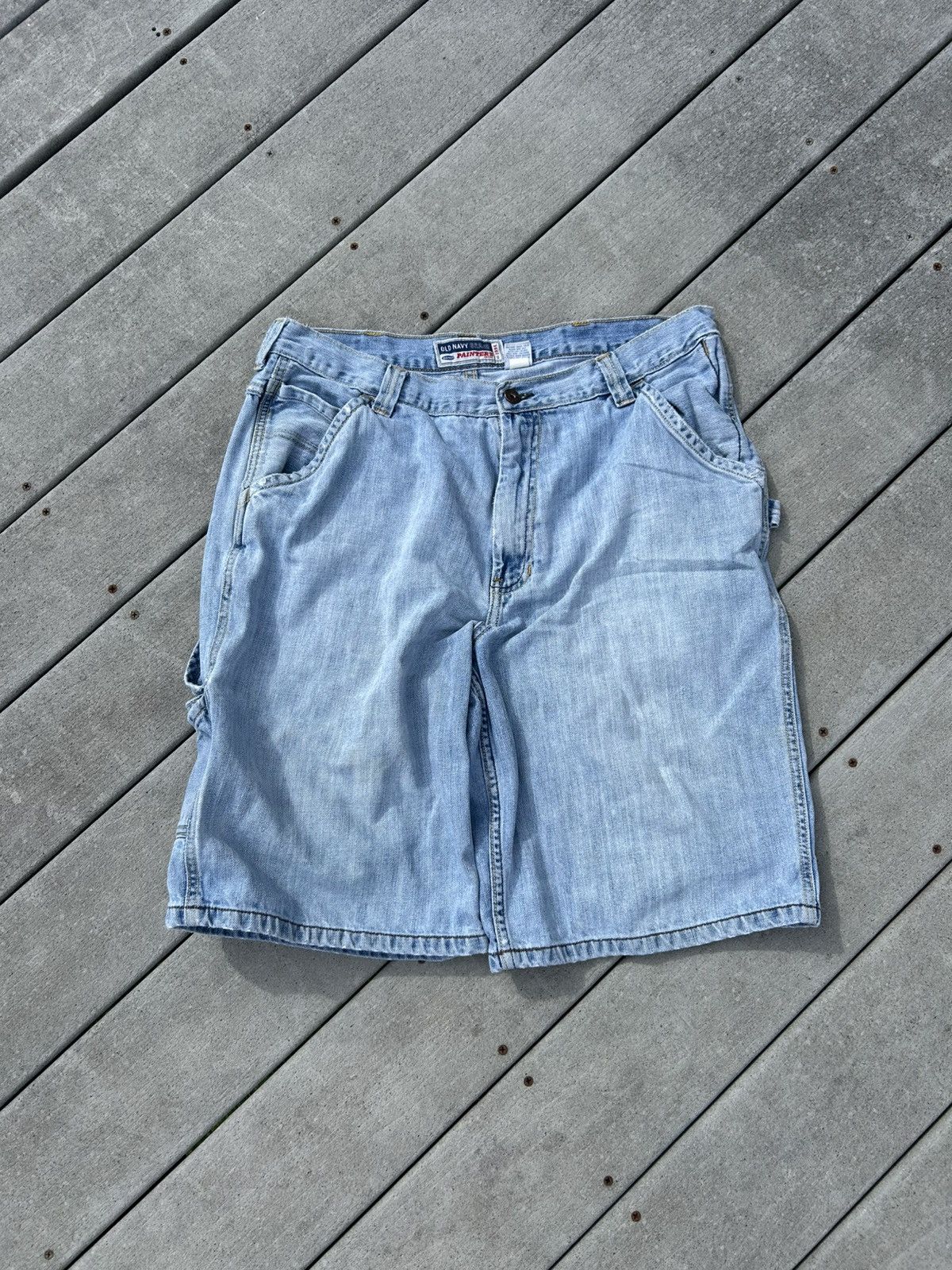 Vintage × Wrangler Vintage wrangler carpenter jean shorts Size US 36 / EU 52 - 2 Thumbnail