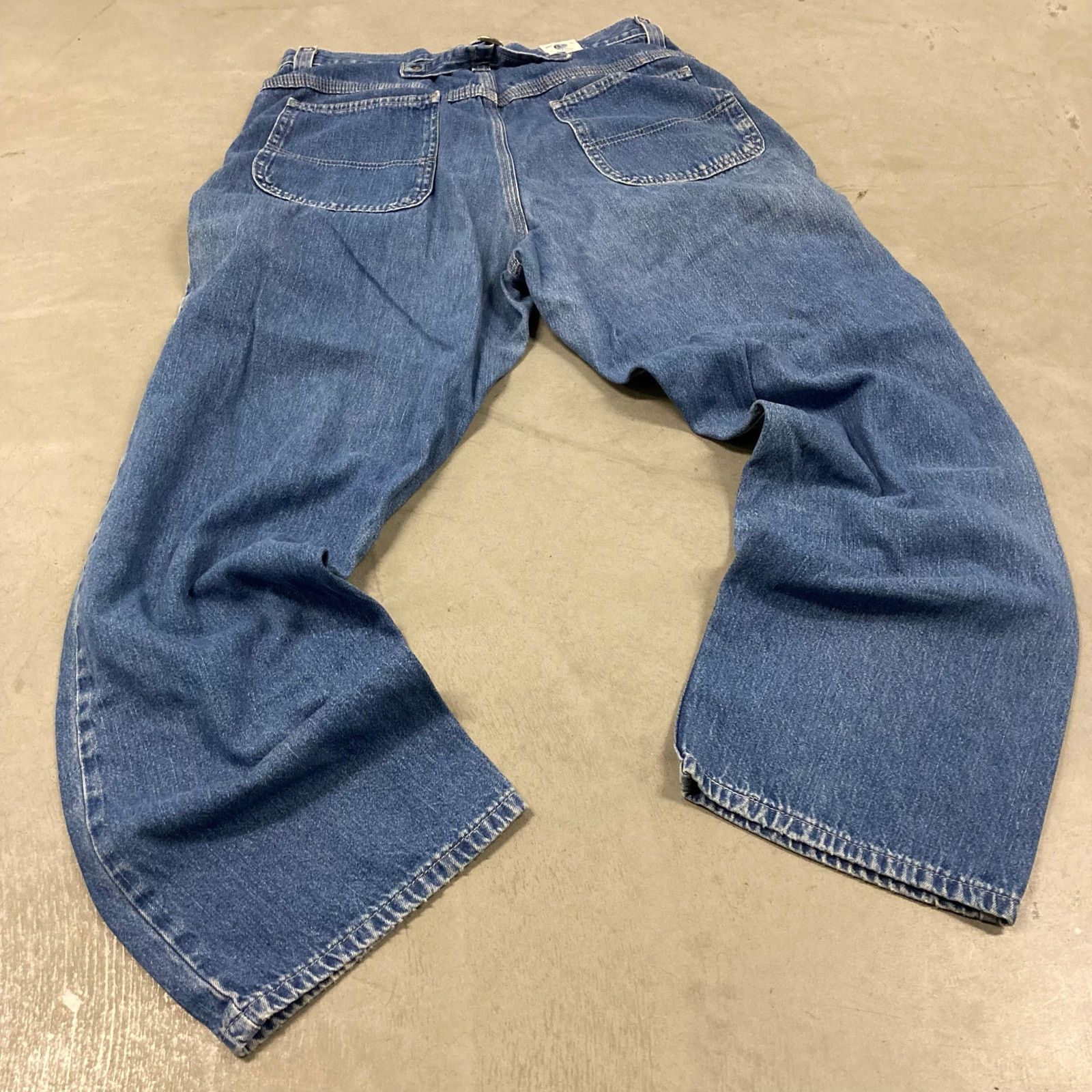 Vintage vintage y2k buckle back carpenter pants 32x30 Size US 32 / EU 48 - 2 Thumbnail