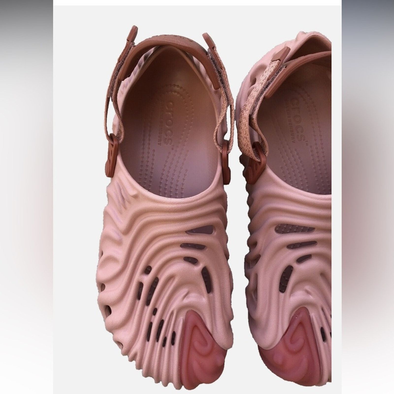 Crocs Crocs Pollex x Salehe Bembury Kuwata Pale Blush Men's 11 NEW Size US 11 / EU 44 - 3 Thumbnail