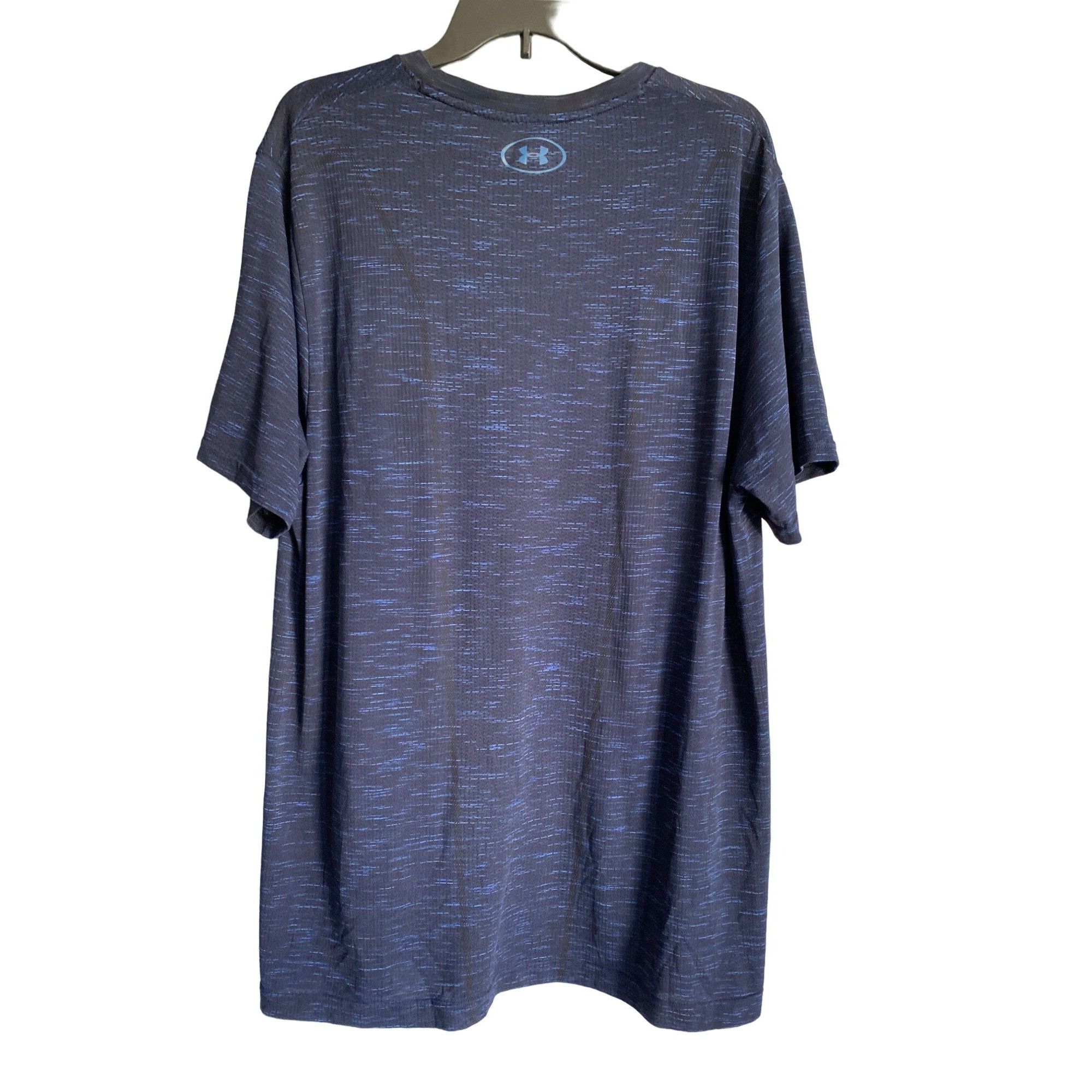 Under Armour UNDER ARMOUR MEN'S THREADBORNE BLUE SEAMLESS SHORT SLEEVE SH Size US XXL / EU 58 / 5 - 2 Thumbnail