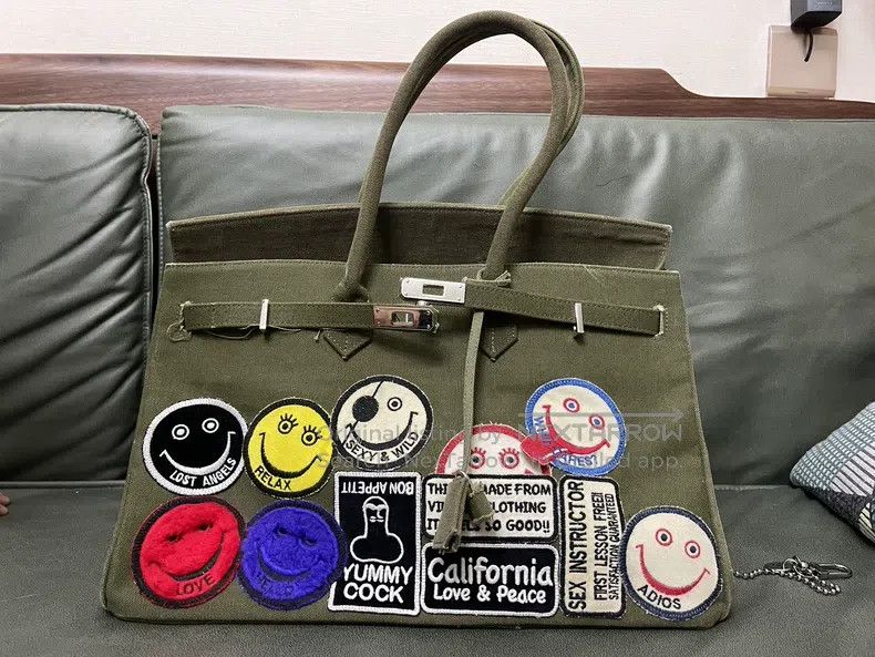 READYMADE Readymade Vintage US Army Travel Hermès Birkin Bag 50cm