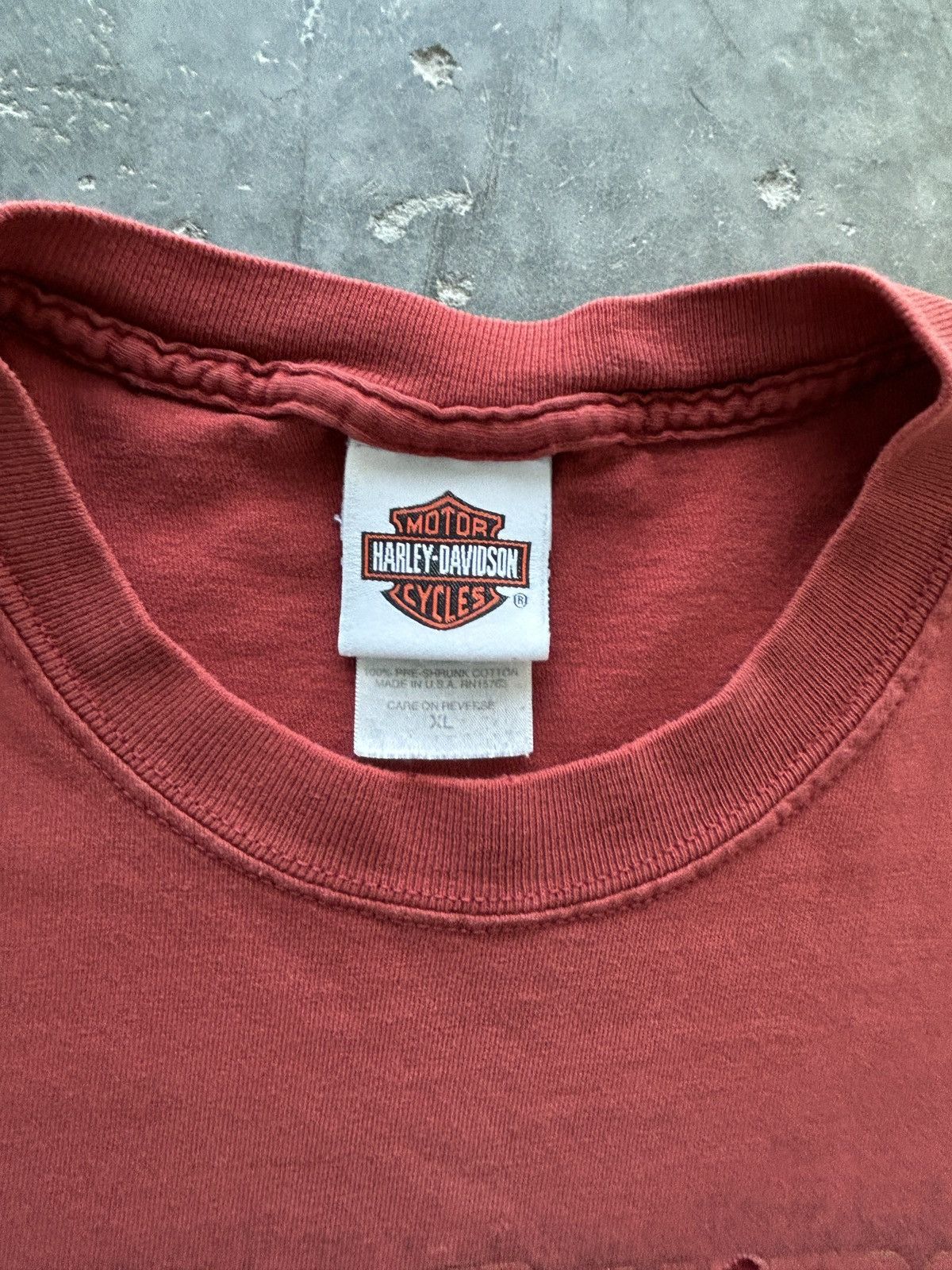 Harley Davidson Vintage Y2K Harley Davidson Graphic Tee Size US XL / EU 56 / 4 - 5 Thumbnail