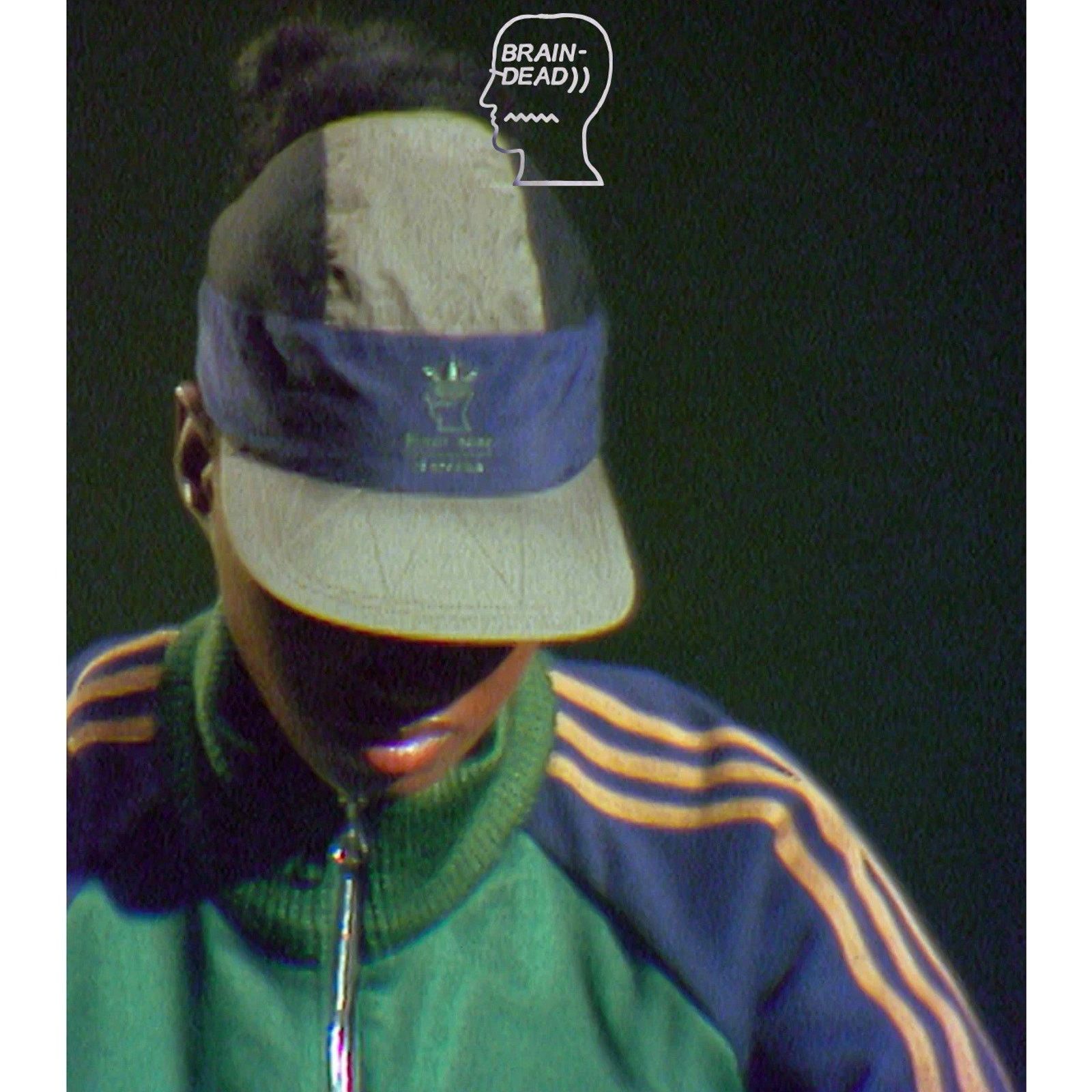 Adidas × Brain Dead Adidas Brain Dead Hat Cap Limited OSFM BlueGray Mesh Collab Size ONE SIZE - 9 Thumbnail