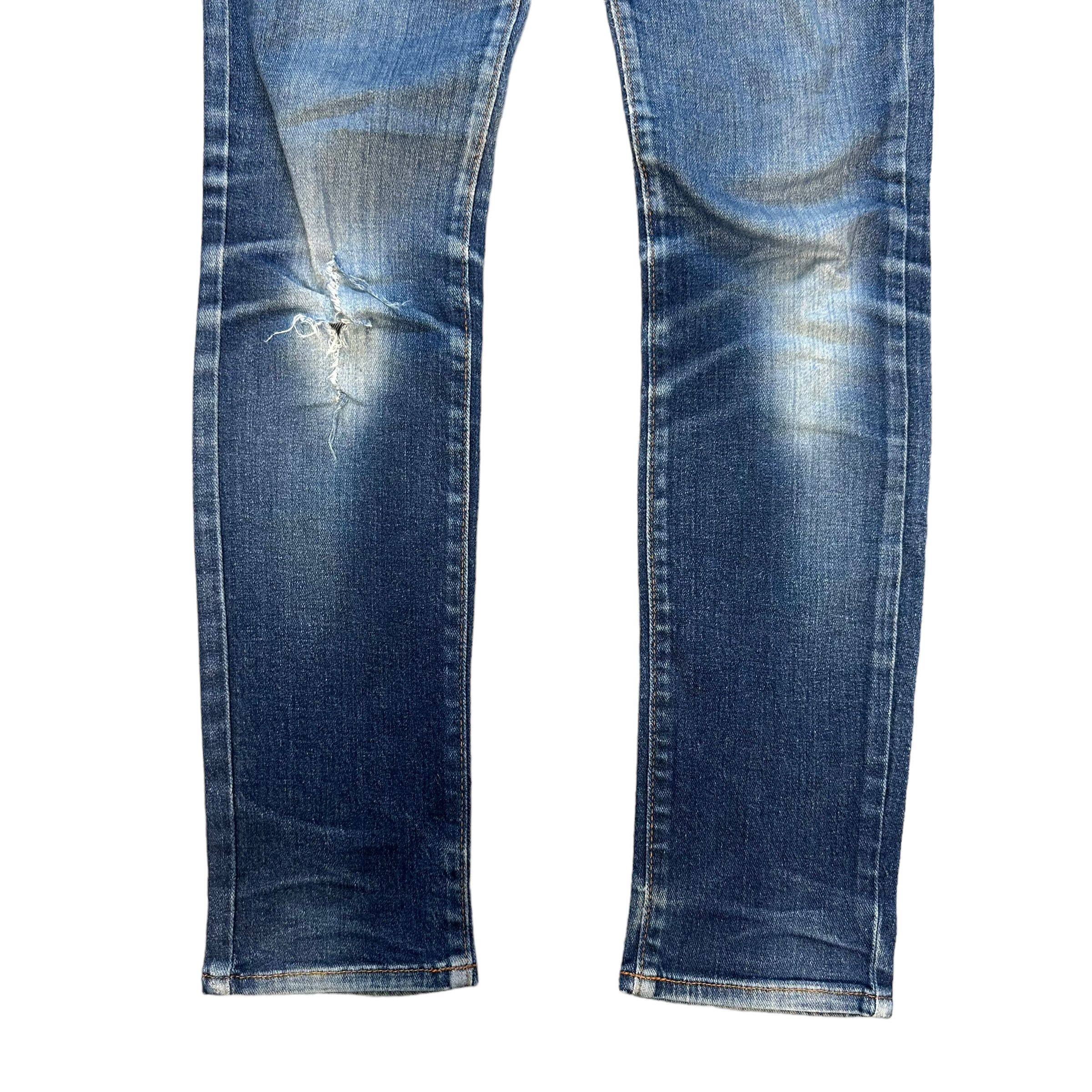 Japanese Brand TRASHED🔥 X-GIRL X-GIRL MADE IN JAPAN JEANS #7458-147 Size 27" / US 4 / IT 40 - 6 Thumbnail