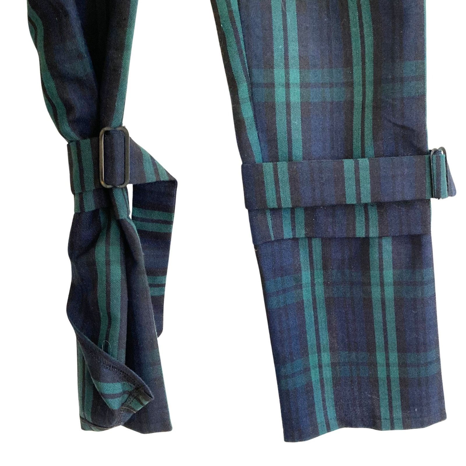 Vintage Y2k Tartan Trousers NWOT, Belt Ankle, Size Medium Size 26" / US 2 / IT 38 - 8 Thumbnail