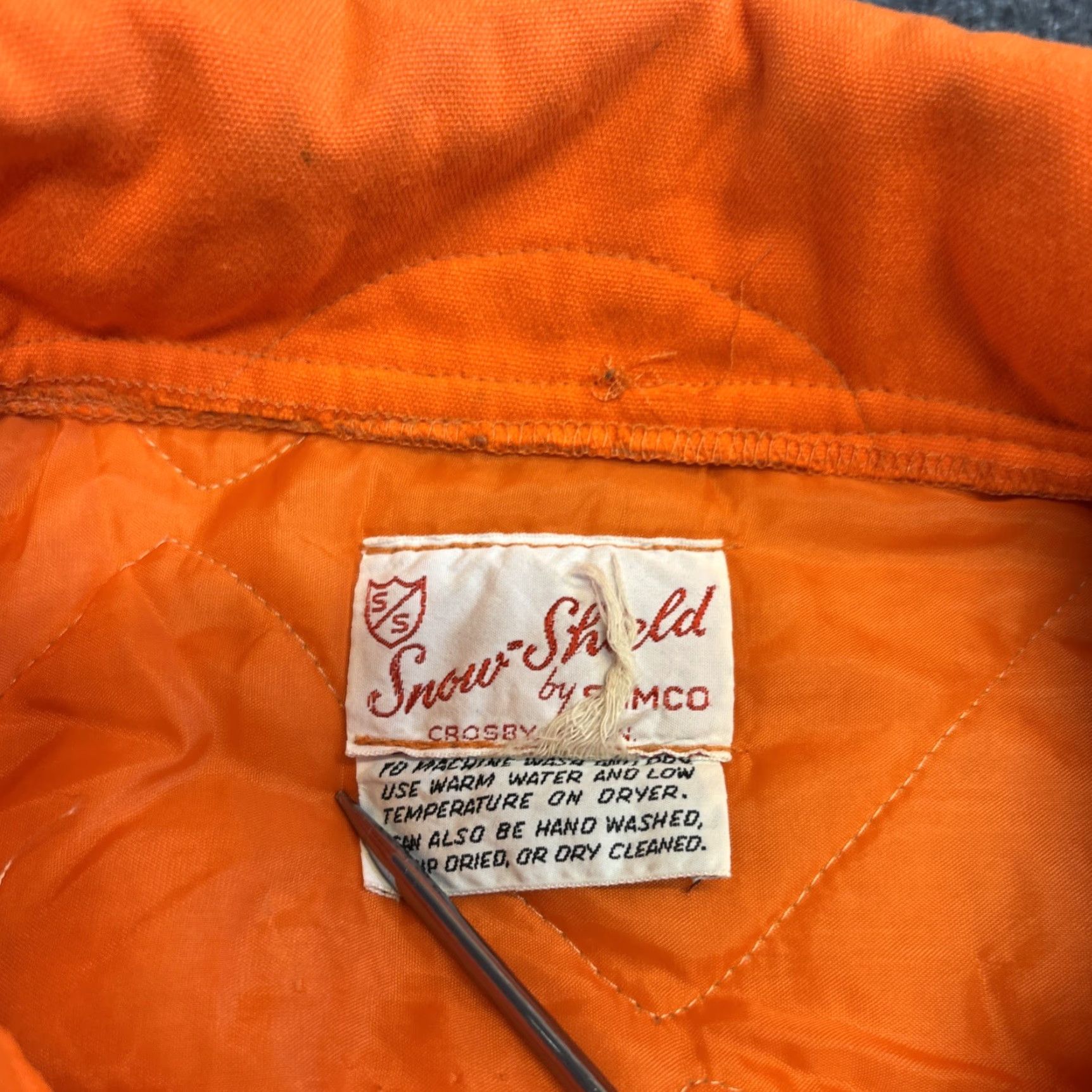 Vintage VINTAGE Samco Snow Shield Jacket Coat Mens XL Hunting Hi Vis USA Jacket Size US XL / EU 56 / 4 - 4 Thumbnail