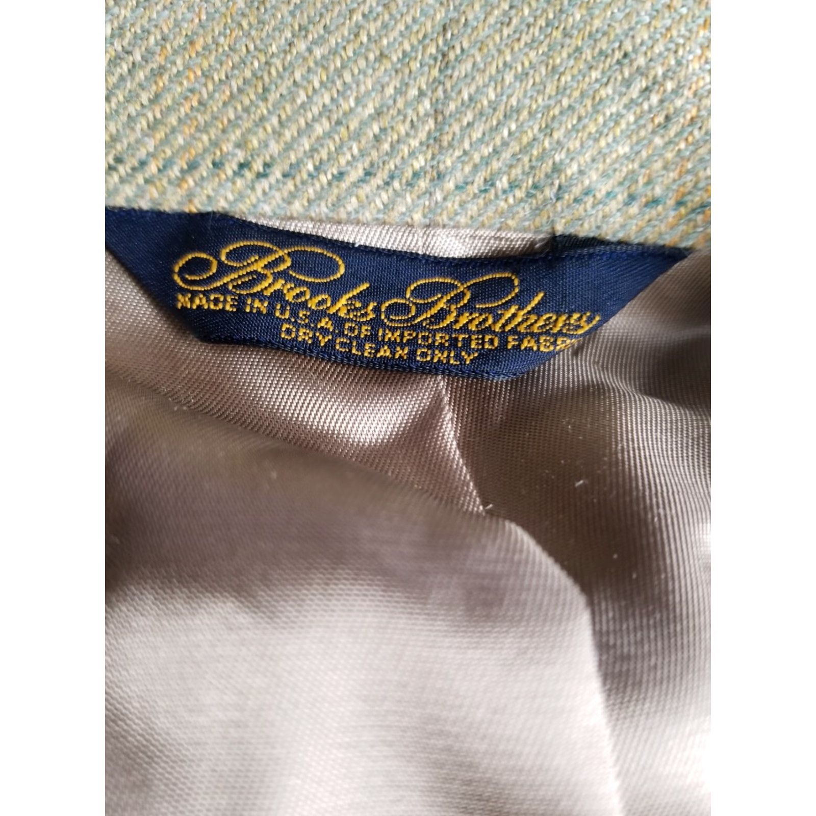 Brooks Brothers BROOKS BROTHERS Blazer Single-Breasted 2-Button Wool Tweed Windowpane Multicolor 42L Mens Jacket Westgate? Size 42R - 7 Thumbnail
