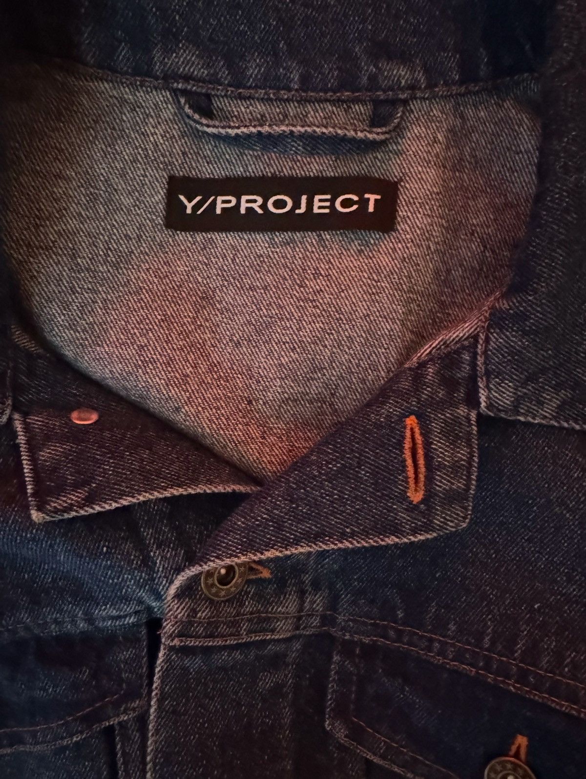 Y/Project Y/Project Iconic Extended Sleeve Denim Jacket Size US S / EU 44-46 / 1 - 5 Thumbnail