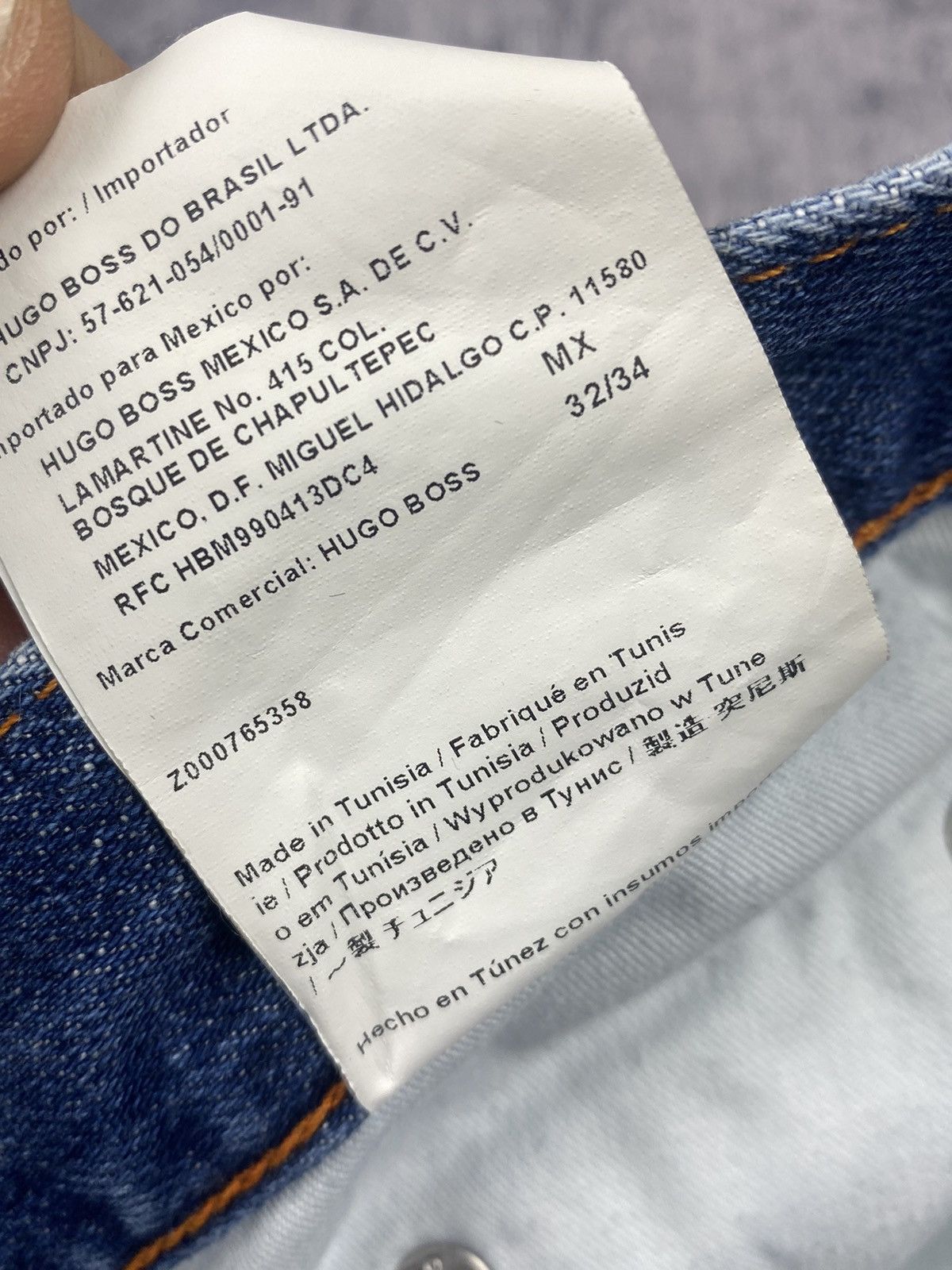 Hugo Boss Mens Hugo Boss Denim Jeans Size 32 x 34 Size US 32 / EU 48 - 11 Thumbnail