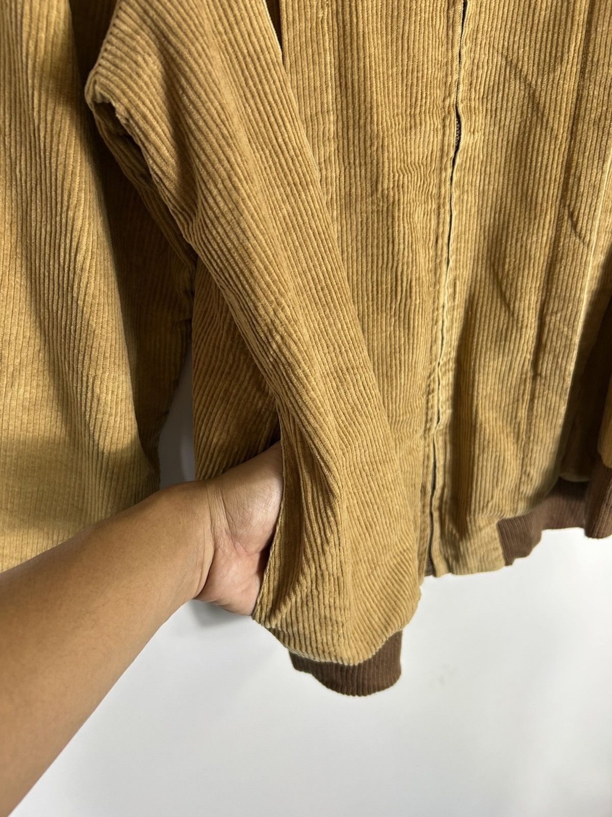 Vintage ⚡️Vintage Lady Madonna Corduroy Bomber Jacket Size XS / US 0-2 / IT 36-38 - 7 Thumbnail