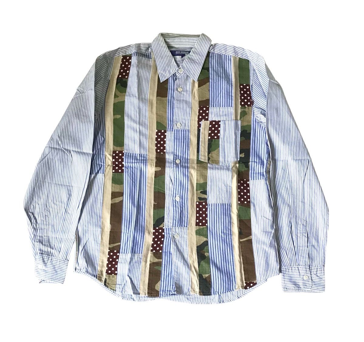 Junya Watanabe Junya watanabe cdg man AD2006 patchwork button up Size US S / EU 44-46 / 1 - 1 Thumbnail