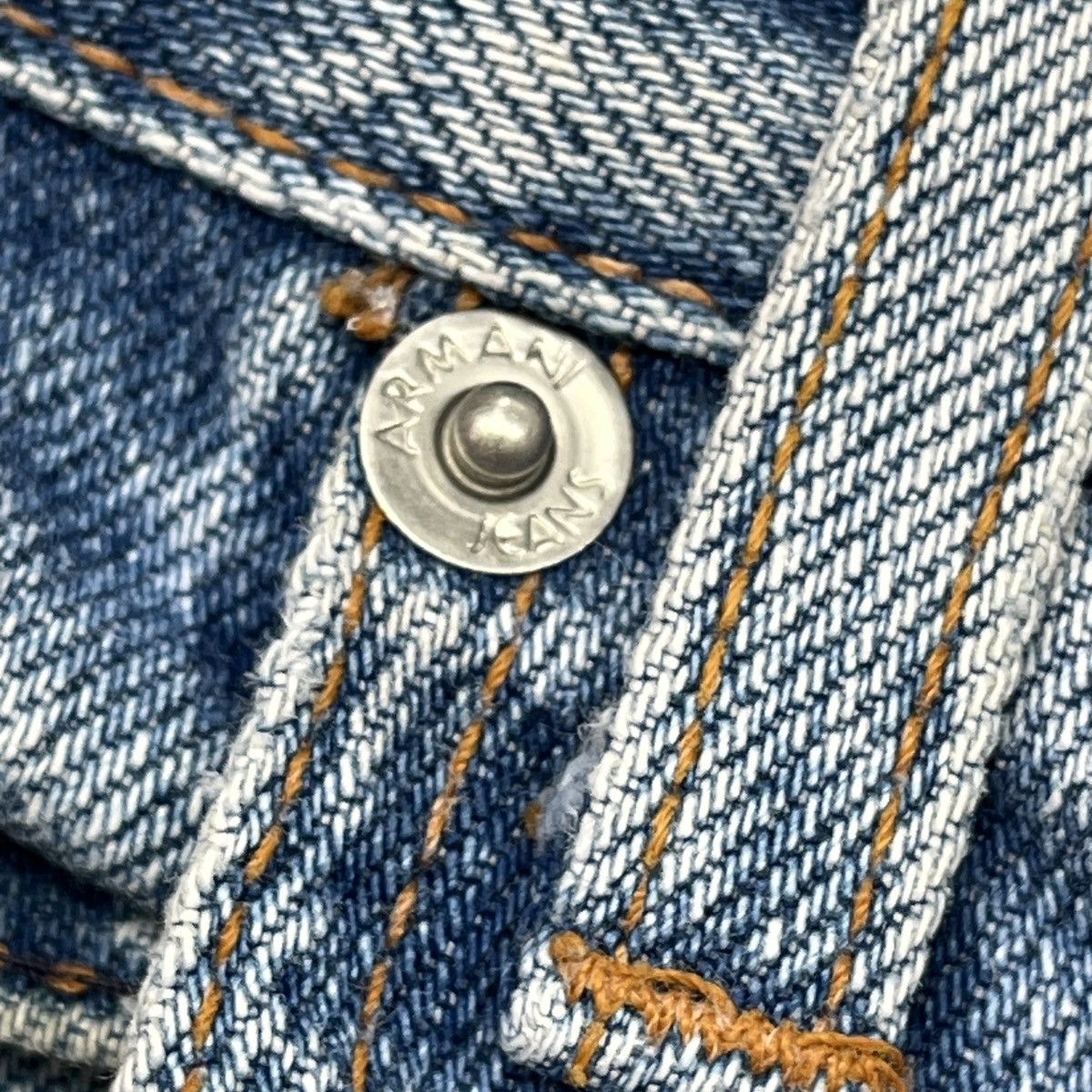 Armani VINTAGE ARMANI JEANS ITALY BAGGY LOOSE BLUE DENIM Size US 36 / EU 52 - 16 Thumbnail