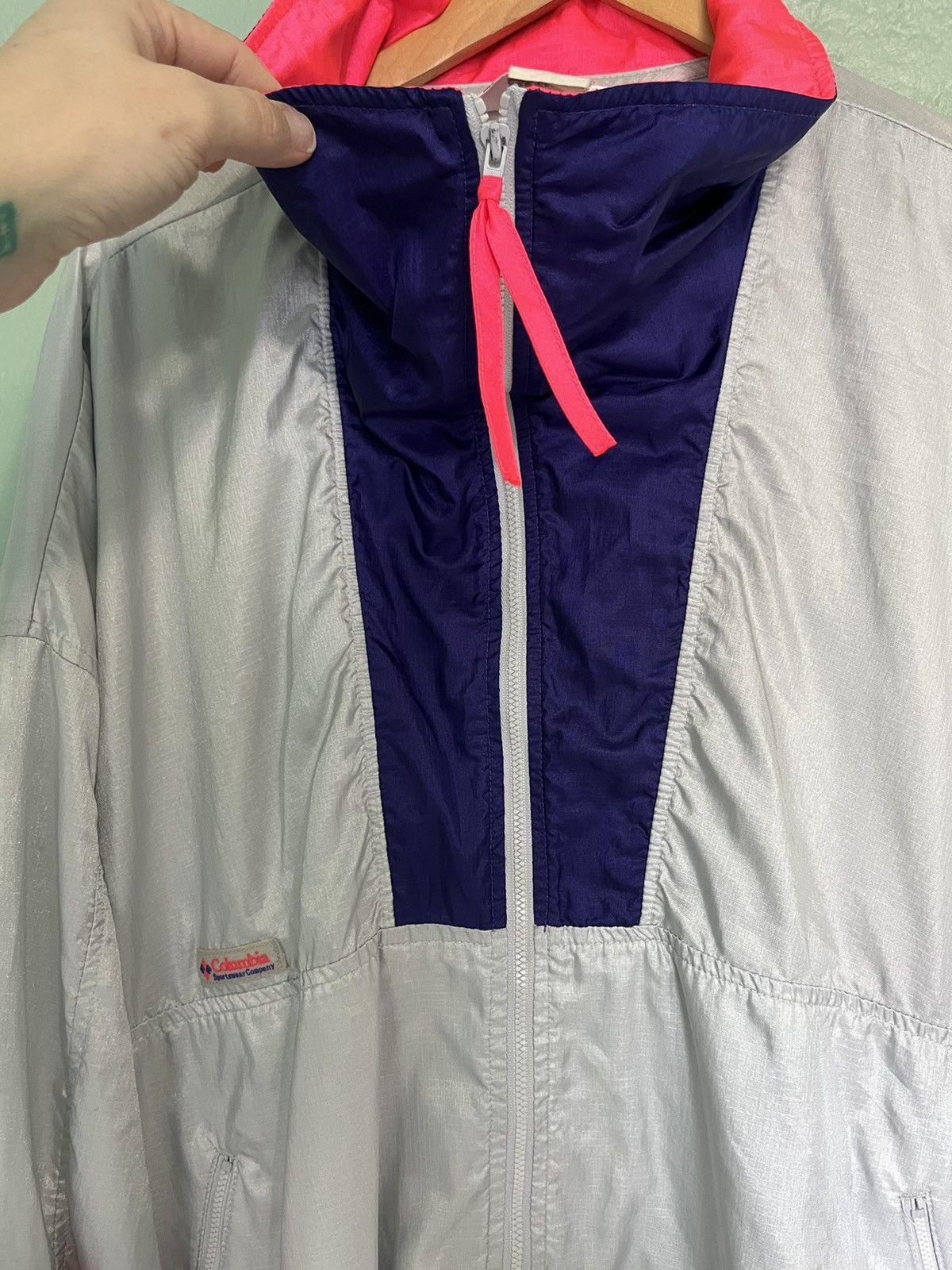 Columbia × Vintage Vintage 1990s Columbia windbreaker. Size US XL / EU 56 / 4 - 3 Thumbnail