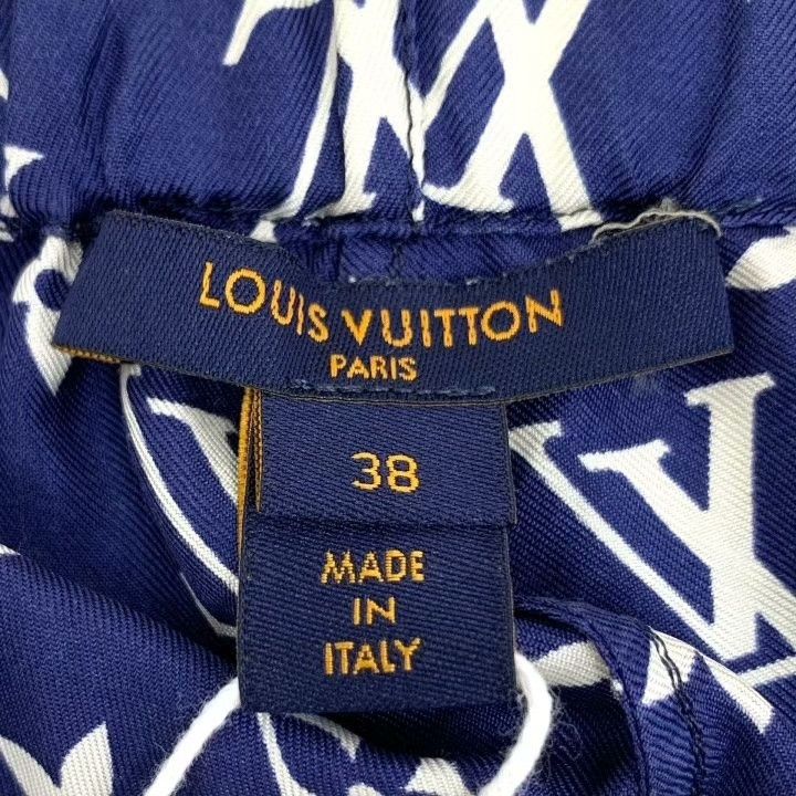 Louis Vuitton Louis Vuitton Blue Monogram Print Shorts Size US 36 / EU 52 - 5 Thumbnail
