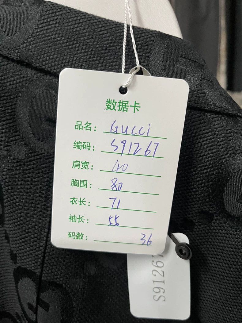 Gucci Gucci Dark pattern logo suit 2502-Nextarrow Size 36R - 8 Thumbnail