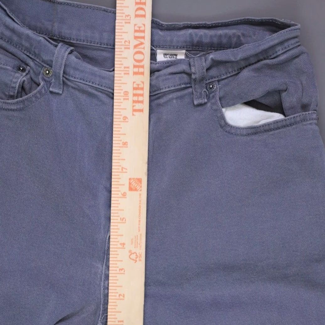 Levi's Levi's 550 Relaxed Fit Tapered Jeans Gray Women's 12 Regular High Rise 29.5in Inseam 28 Waist 28 5-Pocket Denim Cotton Spandex Vintage No Size 28" / US 6 / IT 42 - 6 Thumbnail