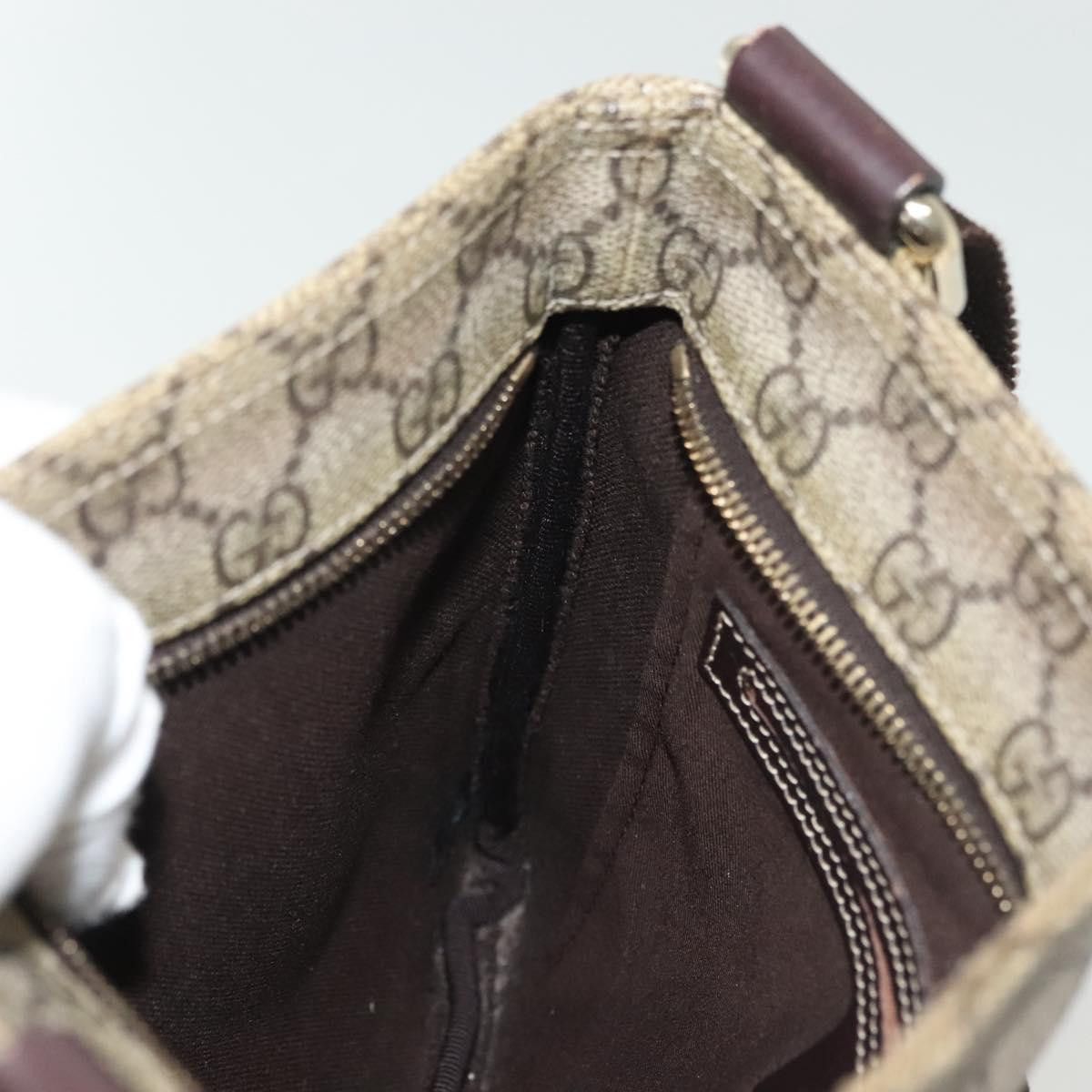Gucci GUCCI GG Supreme Shoulder Bag Pvc Beige Gold Size ONE SIZE - 20 Thumbnail