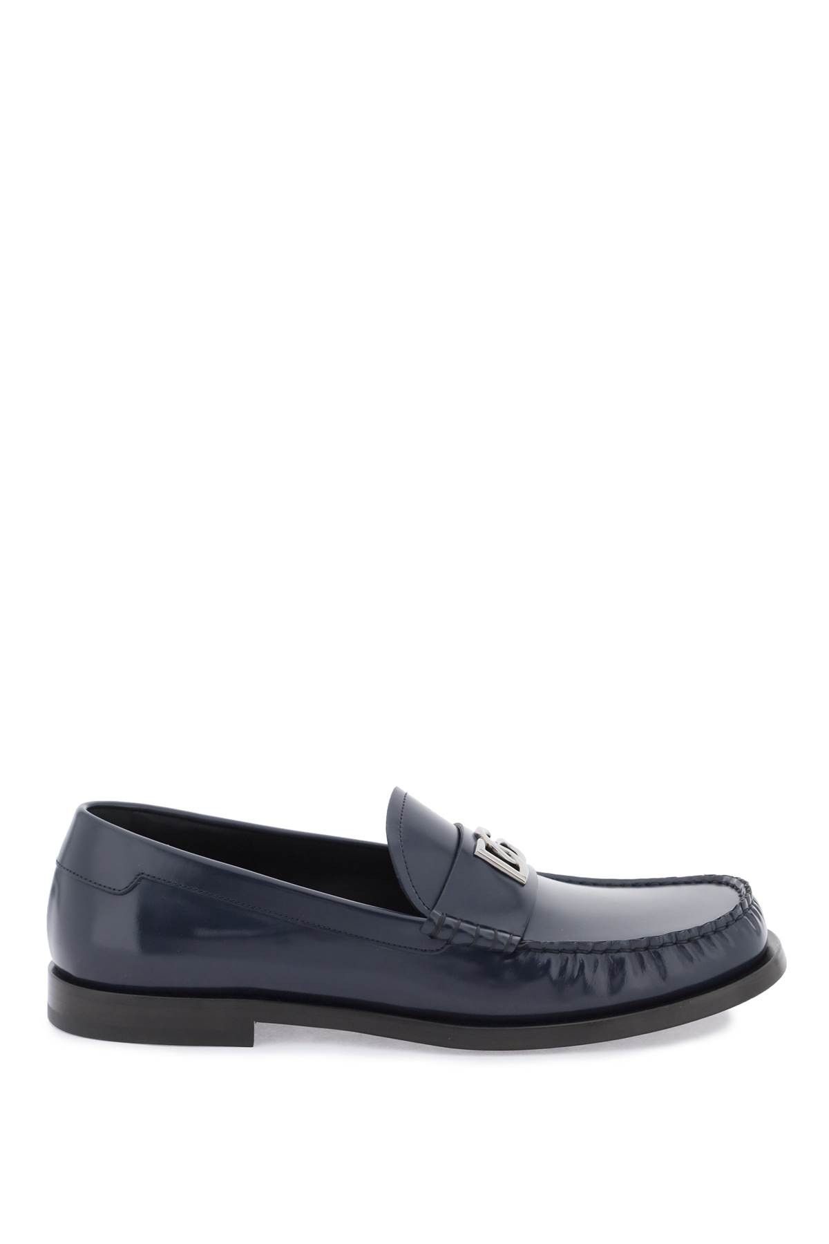 image of Dolce Gabbana City Blanco Loafers, Men's (Size 9)