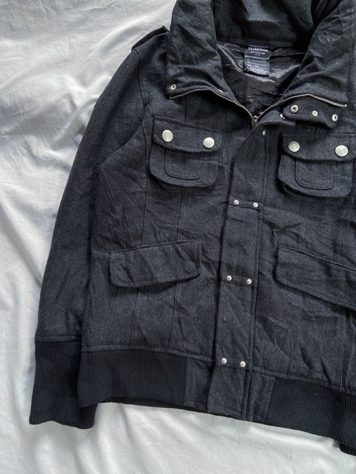 Isamu Katayama Backlash DOUBLE FOCUS MULTI POCKET BONO ZIP HOODIE Size US L / EU 52-54 / 3 - 8 Thumbnail