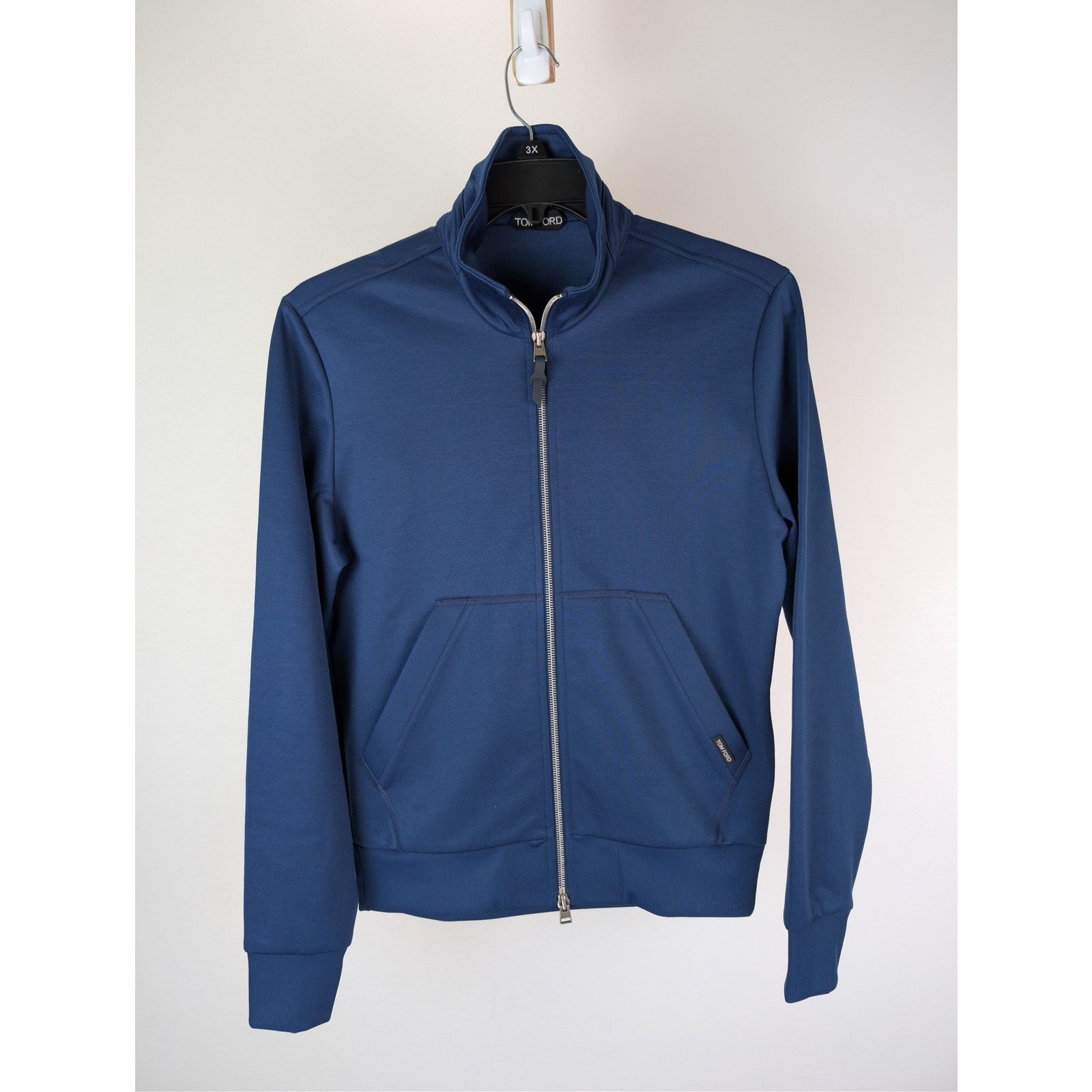 Tom Ford o1rshd1 Techno tracksuit Jacket in Midnight Blue Size US S / EU 44-46 / 1 - 8 Thumbnail