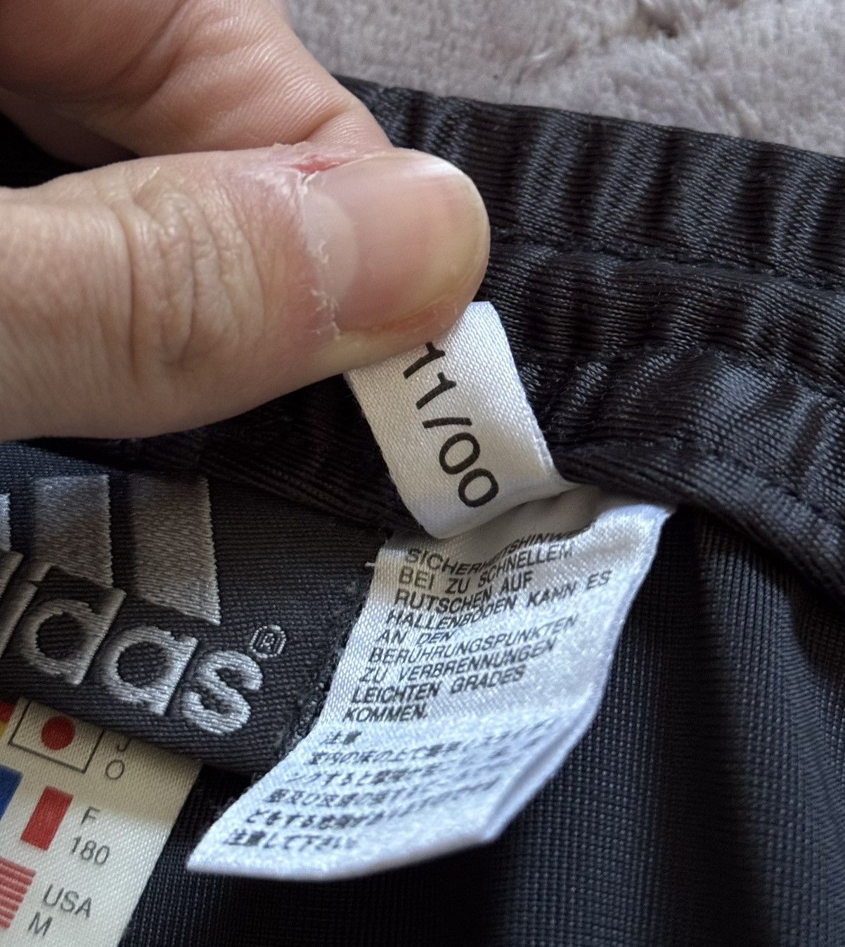 Adidas × Vintage Vintage Adidas Baggy Adibreak Track Pants Size US 34 / EU 50 - 10 Thumbnail
