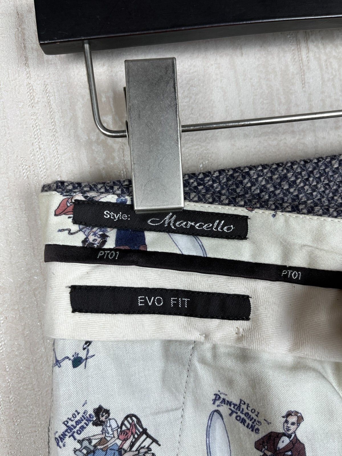 PT Torino PT01 Marcello Evo Fit Virgin Wool Chino Pants Size US 30 / EU 46 - 18 Thumbnail