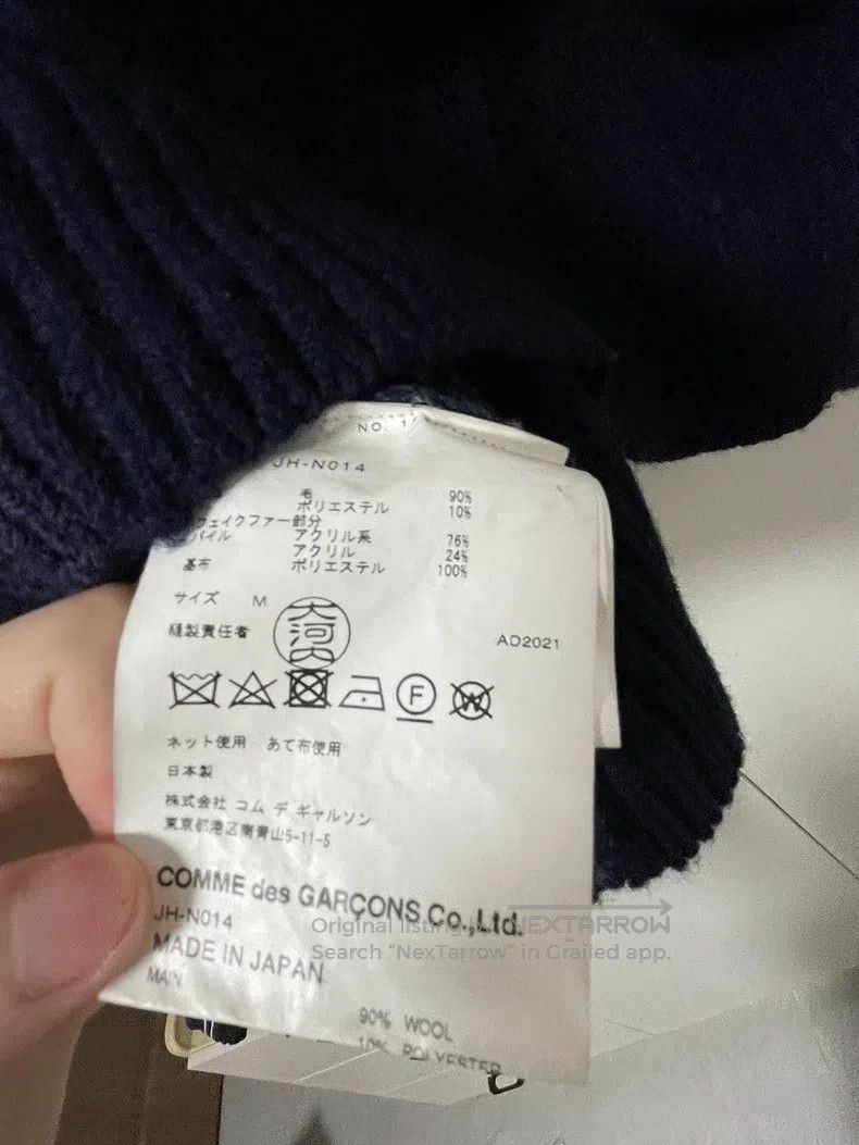 Junya Watanabe Junya Watanabe Knitted Sweater with Patched Top Size US M / EU 48-50 / 2 - 6 Thumbnail