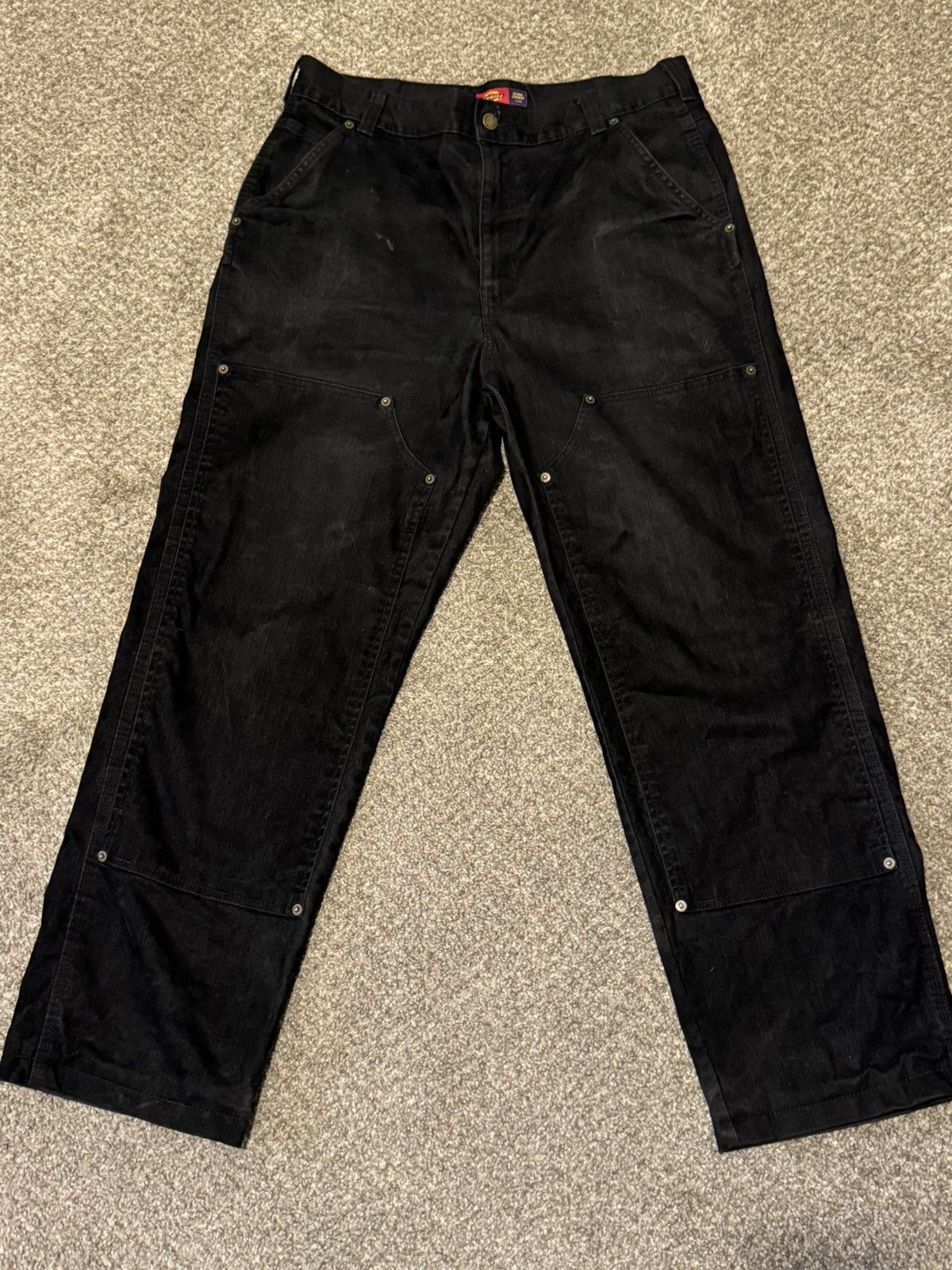 image of Dickies x Opening Ceremony Double Knee Pants in Black, Men's (Size 33)