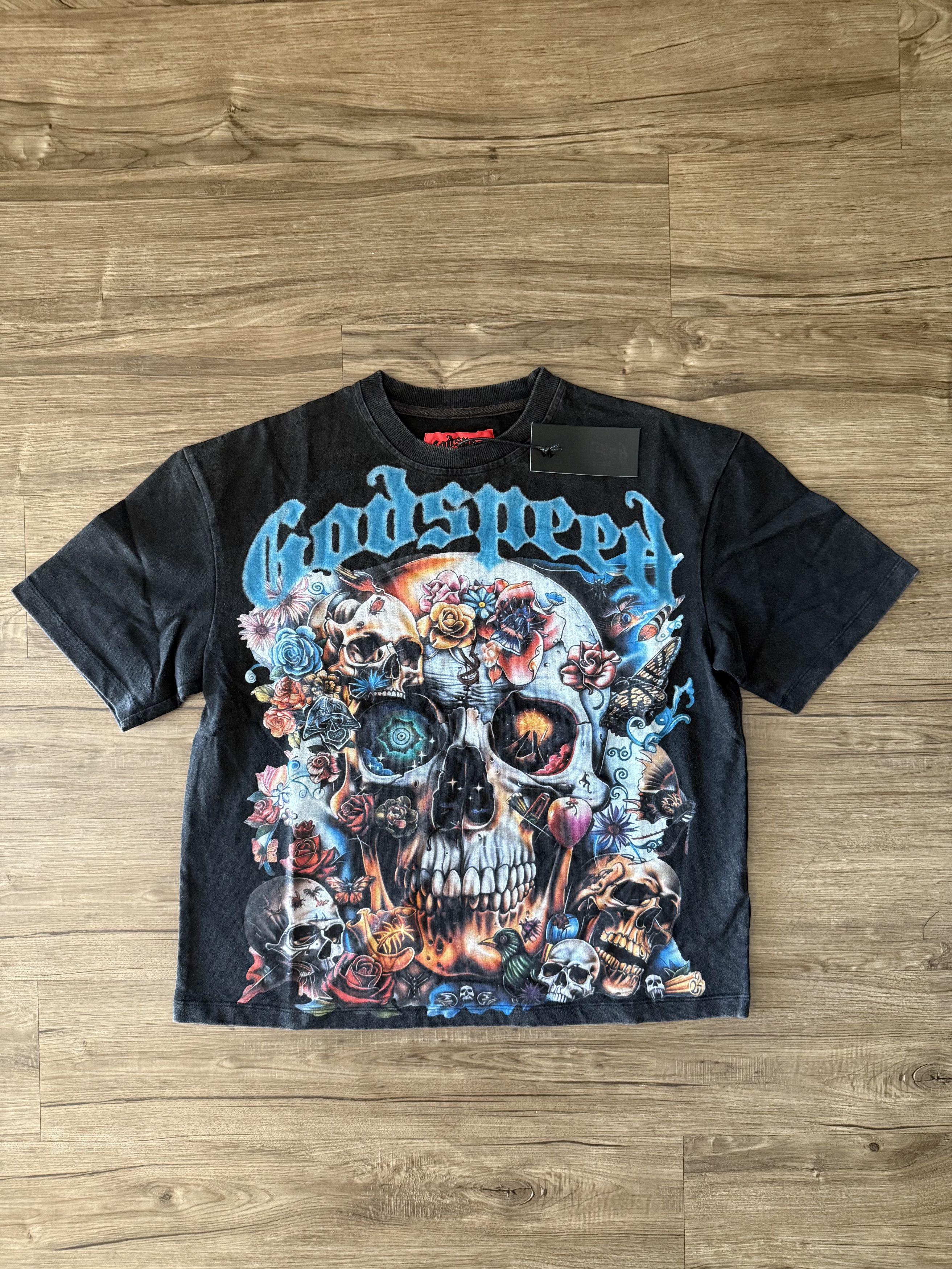 Godspeed Godspeed New York Eternal Dream Paradise Tee Black size XS Size US XS / EU 42 / 0 - 1 Thumbnail