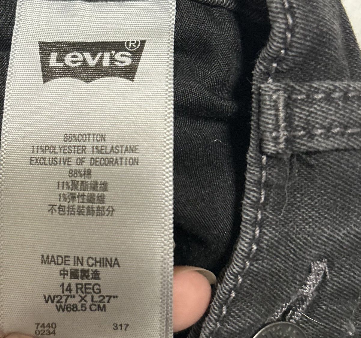 Levi's × Vintage LEVI’S black jeans Size 27" / US 4 / IT 40 - 7 Thumbnail