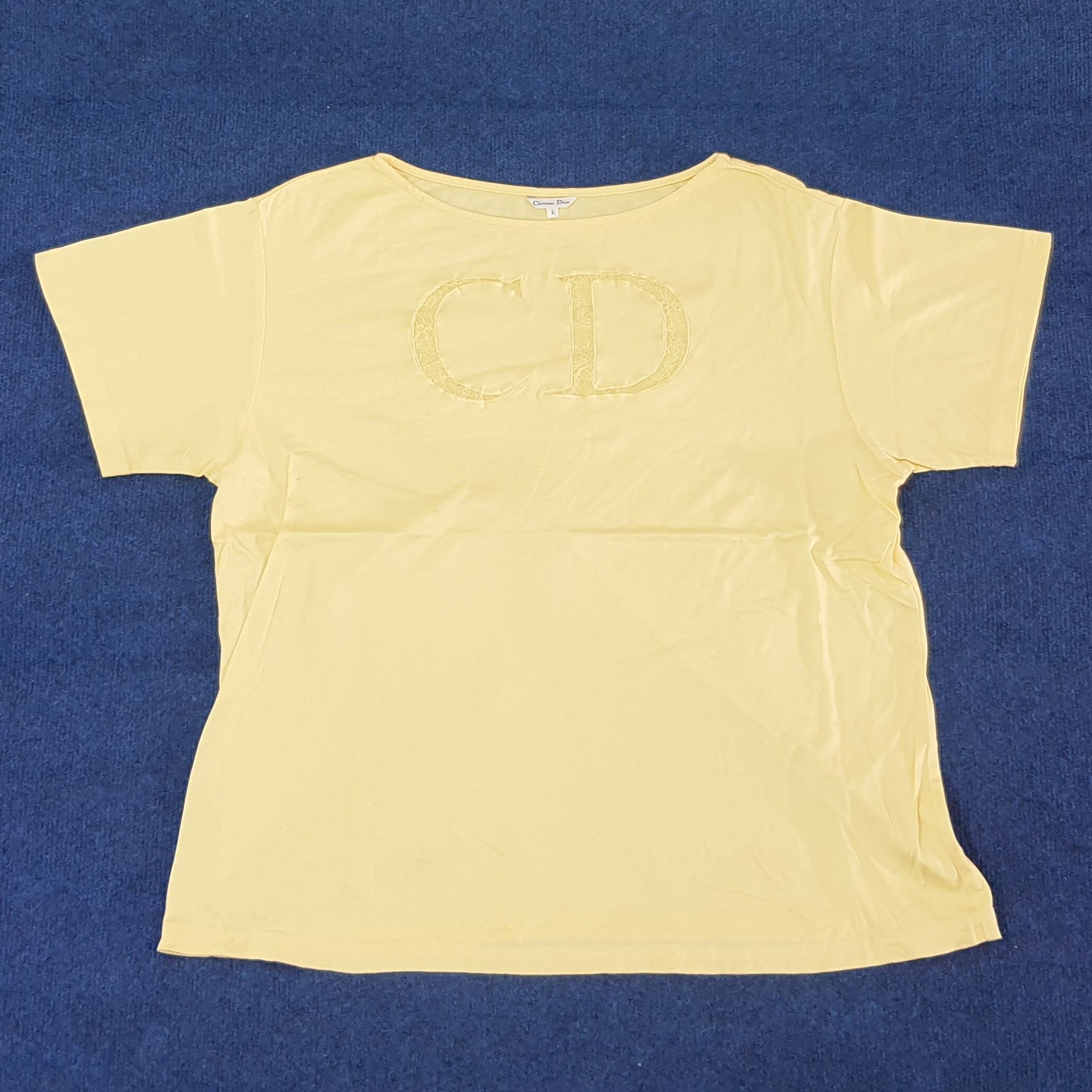 Christian Dior Monsieur Vintage Christian Dior Designer Tshirt C249N42 Size L / US 10 / IT 46 - 1 Thumbnail