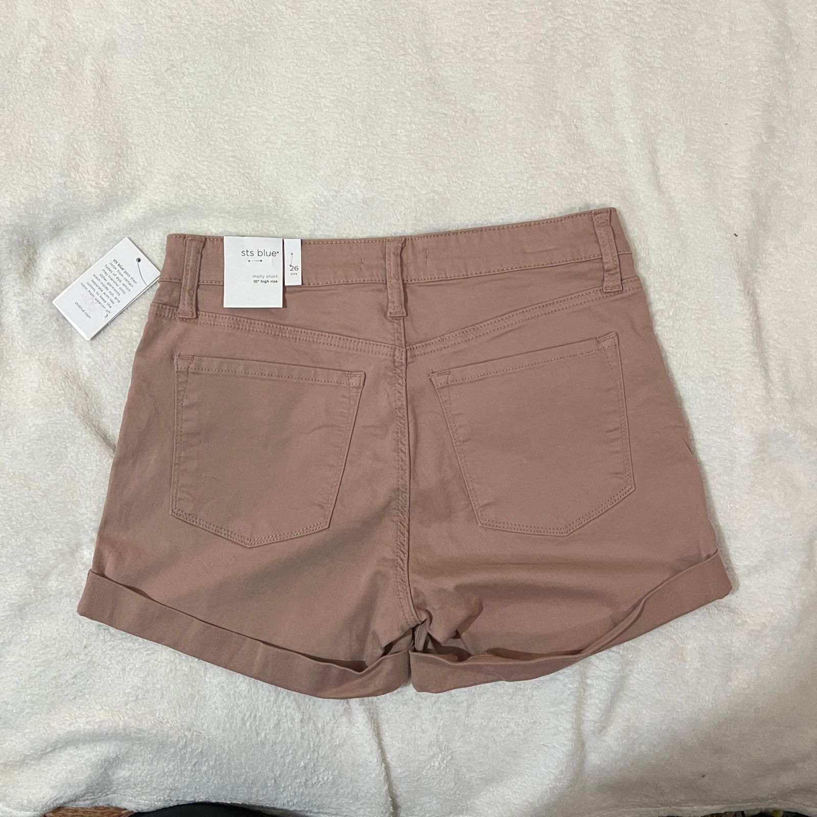 Other Molly 10" High Rise Shorts - Stitch Fix Rolled Cuff 5 Pocket Size 26" / US 2 / IT 38 - 13 Thumbnail
