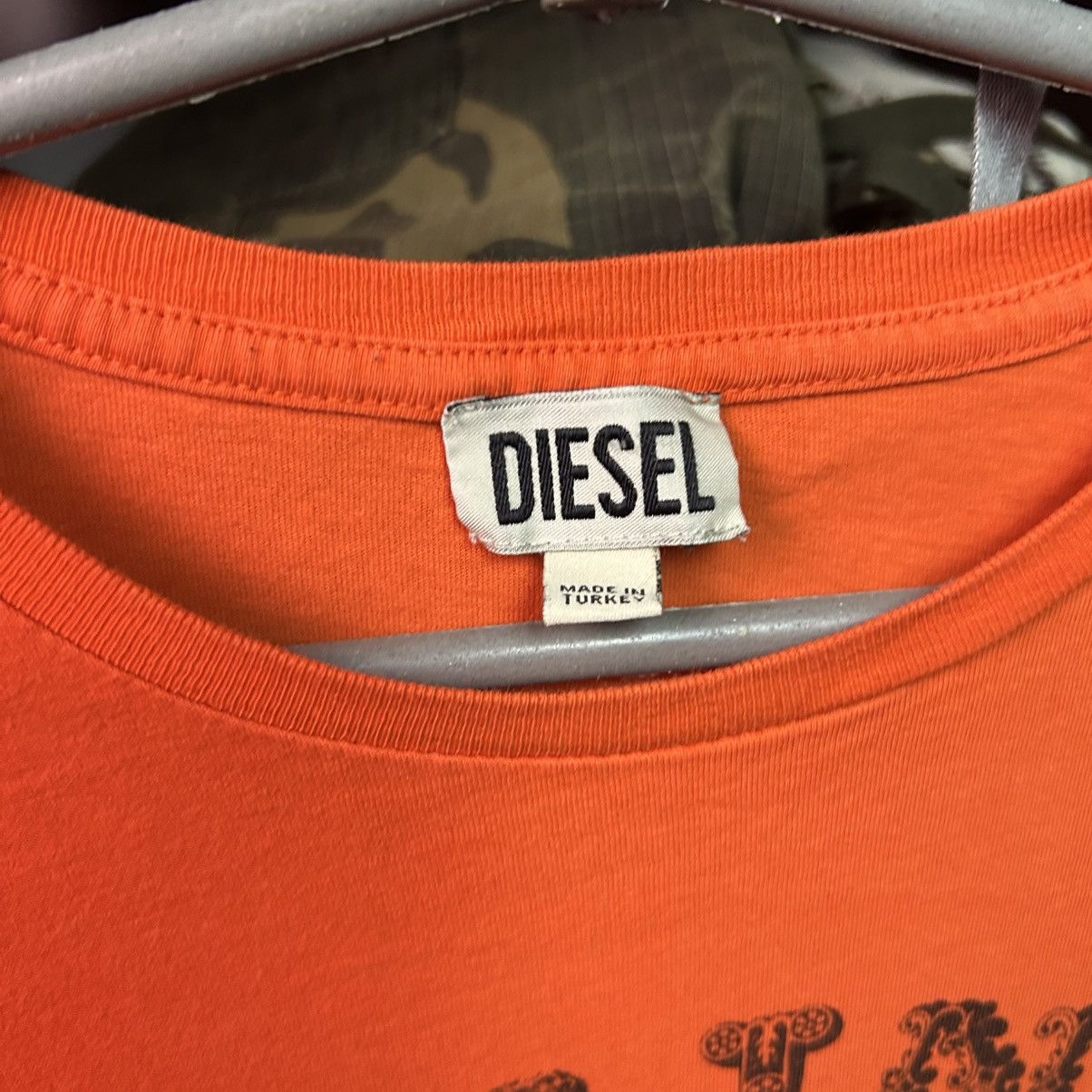 Diesel Designer Diesel Big Graphic Logo y2k streetwear tee size m Size US M / EU 48-50 / 2 - 4 Thumbnail