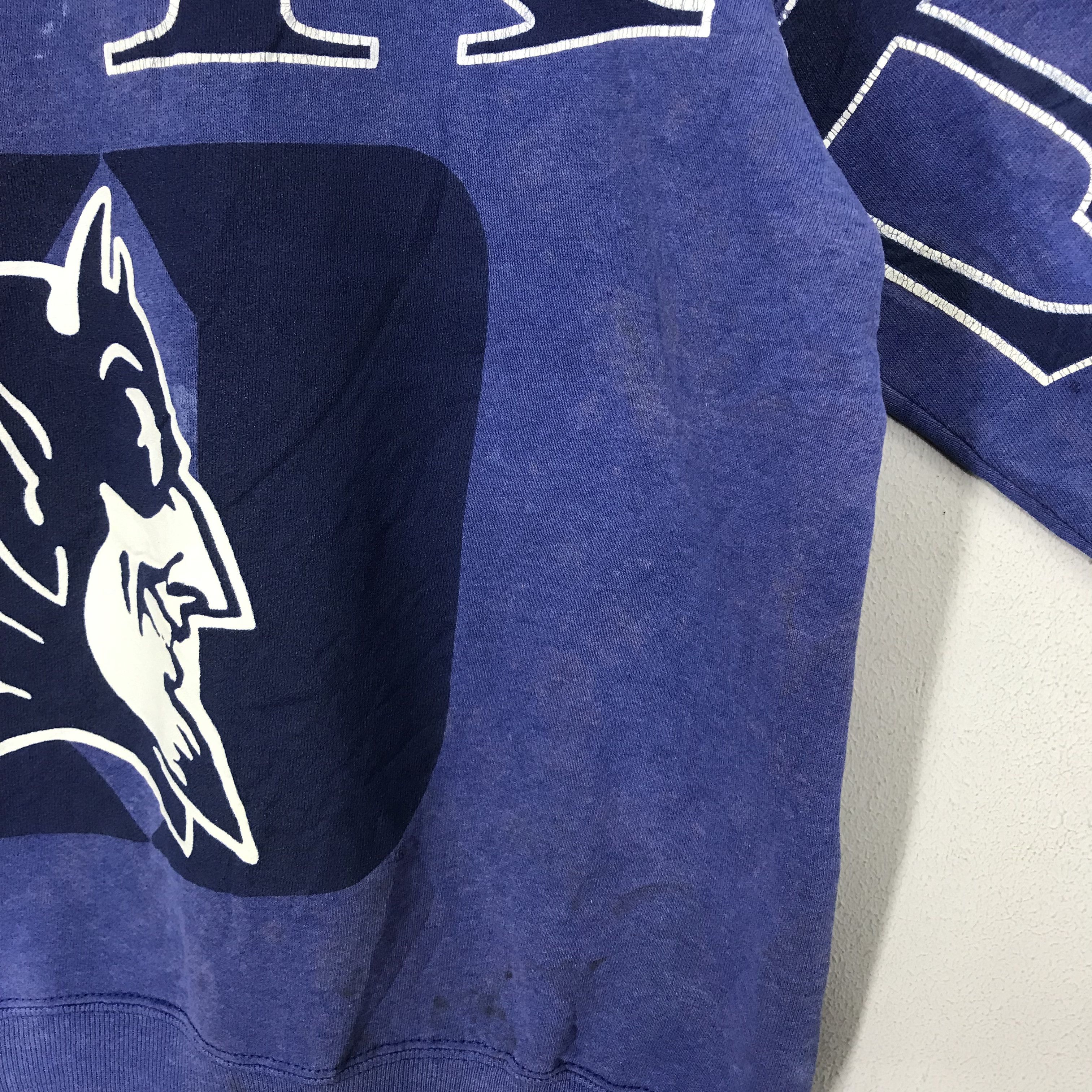 DUKE + DEXTER Vintage 90's Distressed Duke University Blue - 583 Size US XL / EU 56 / 4 - 6 Thumbnail