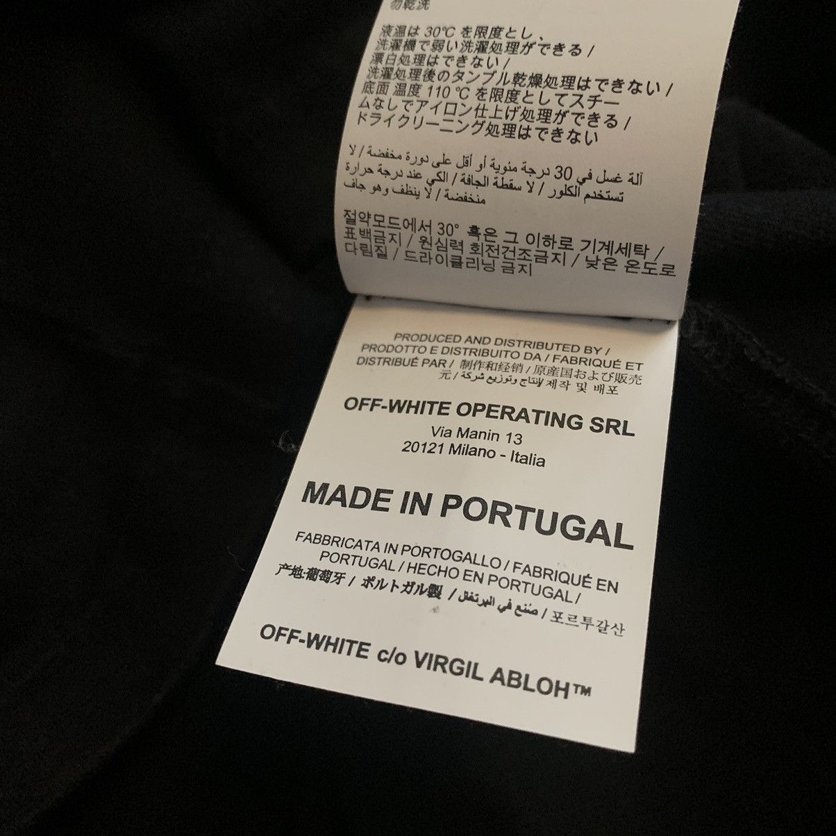 Off-White Off White Small Golden Ratio Arrows Black Tee Virgil Abloh Size US S / EU 44-46 / 1 - 12 Thumbnail
