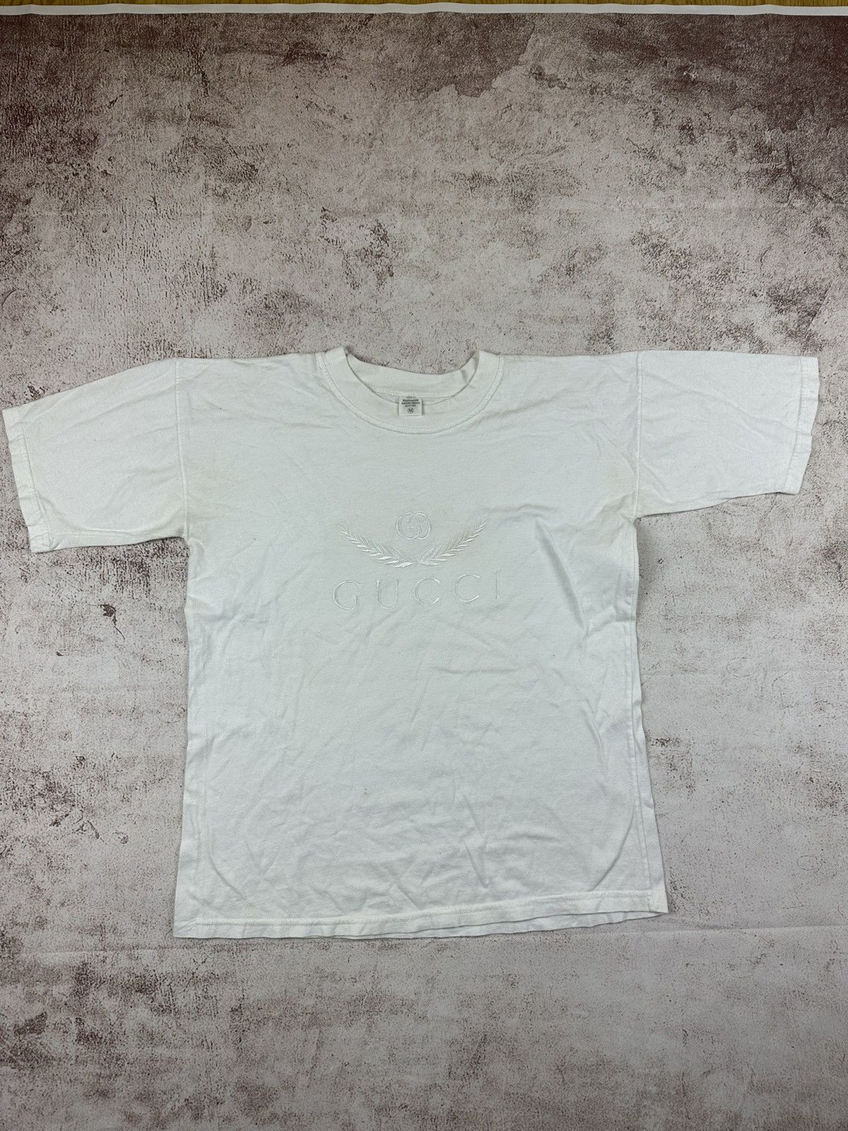 Japanese Brand × Vintage Vintage 90s Gucci big logo t-shirt Size US M / EU 48-50 / 2 - 1 Thumbnail