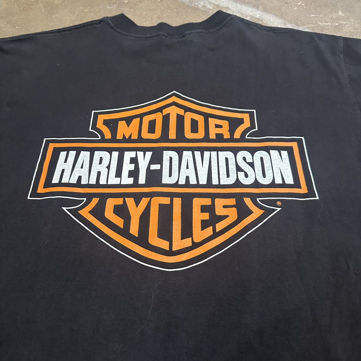 Harley Davidson Vintage Harley Davidson Flaming Eagle Tshirt Size US L / EU 52-54 / 3 - 5 Thumbnail