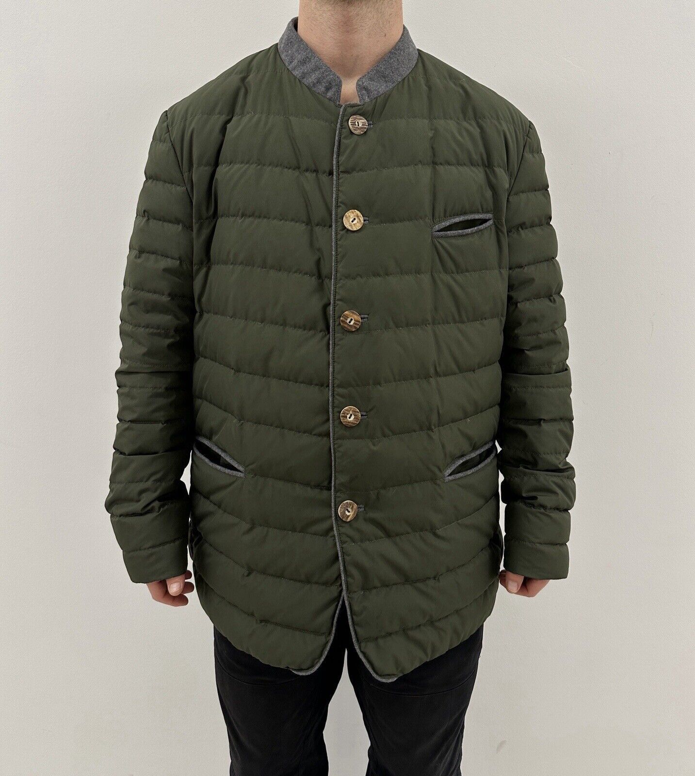 Vintage SØR Sor Jacket Quilted Down Puffer Jacket Mens Size US XL / EU 56 / 4 - 1 Thumbnail