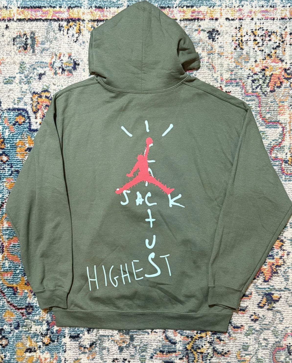 Jordan Brand × Travis Scott Jordan x Cactus Jack Highest in the Room Hoodie Size US L / EU 52-54 / 3 - 2 Thumbnail