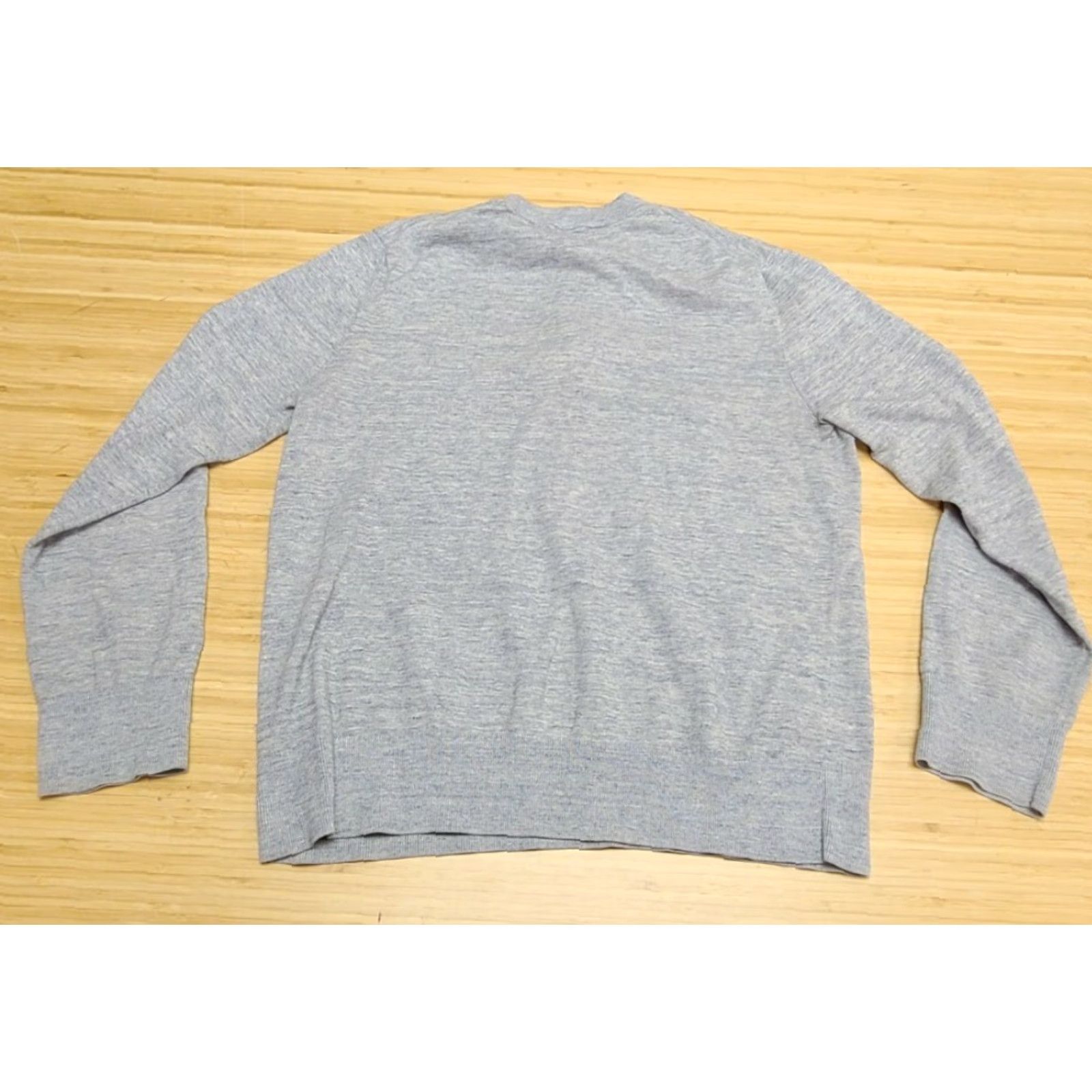 Banana Republic Banana Republic Pullover Shirt Mens Size L Gray 1/4 Zip Long Sleeve Modern Preppy Knit Cotton Regular Size US L / EU 52-54 / 3 - 4 Thumbnail