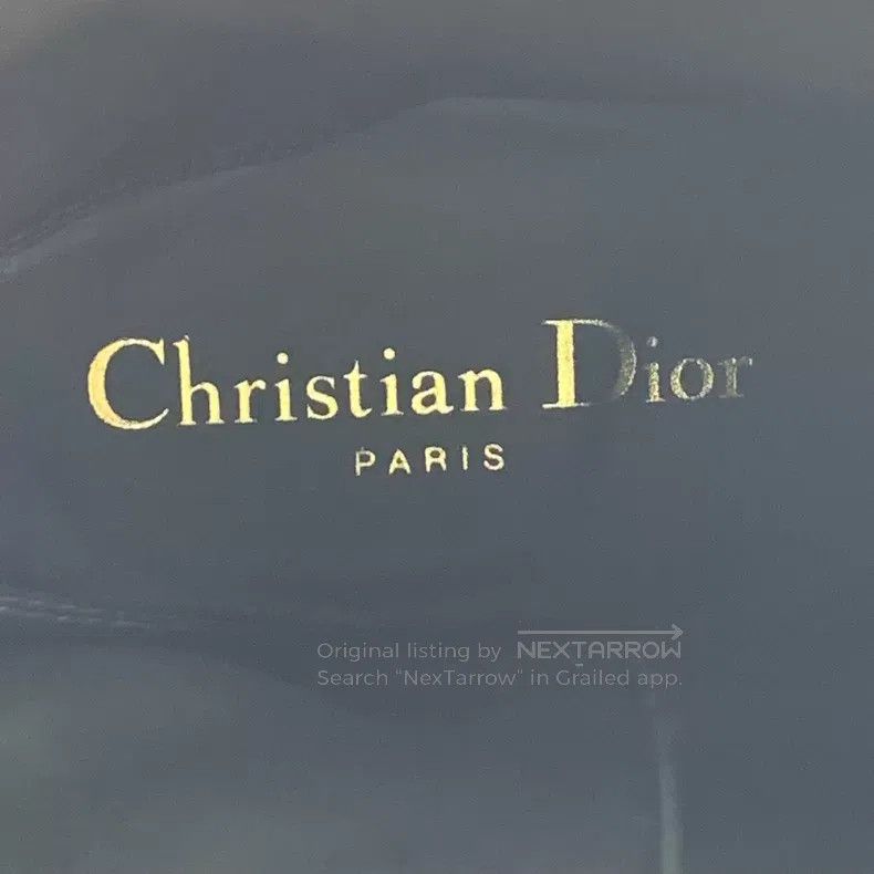 Dior Dior Black leather round toe hidden buckle design casual f Size US 7.5 / IT 37.5 - 8 Thumbnail
