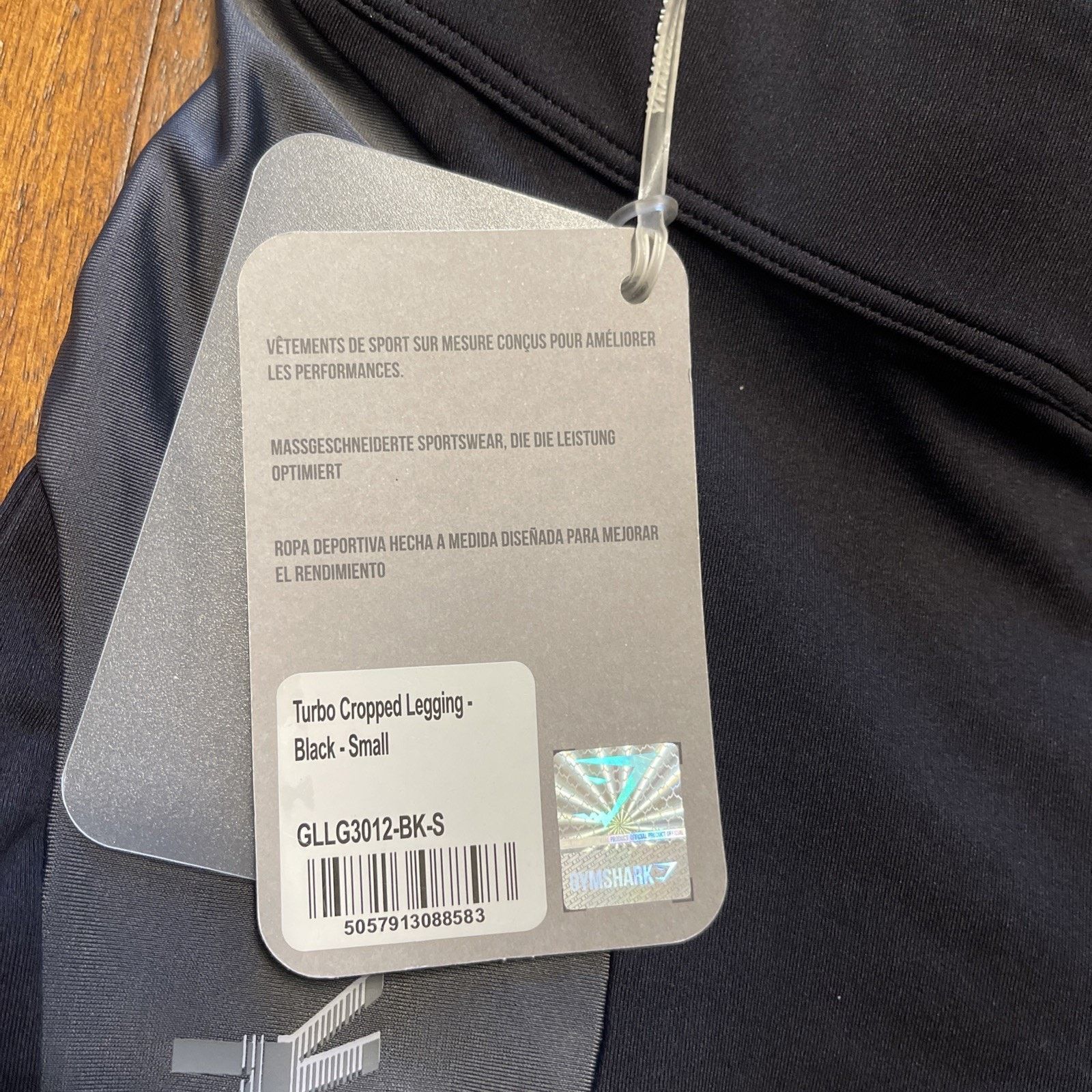 Gymshark New Gymshark Women S Logo Crop Turbo Leggings Sport Fitness Size 28" / US 6 / IT 42 - 5 Thumbnail