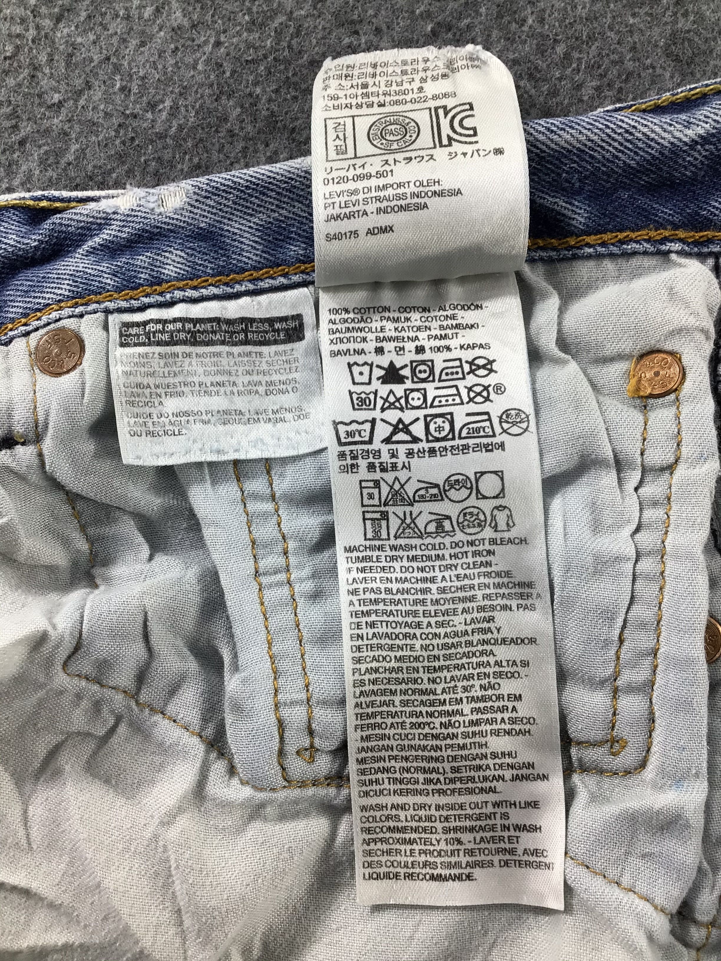 Levi's × Vintage Vintage Levis 501 Jeans-JM266 Size US 39 - 13 Thumbnail
