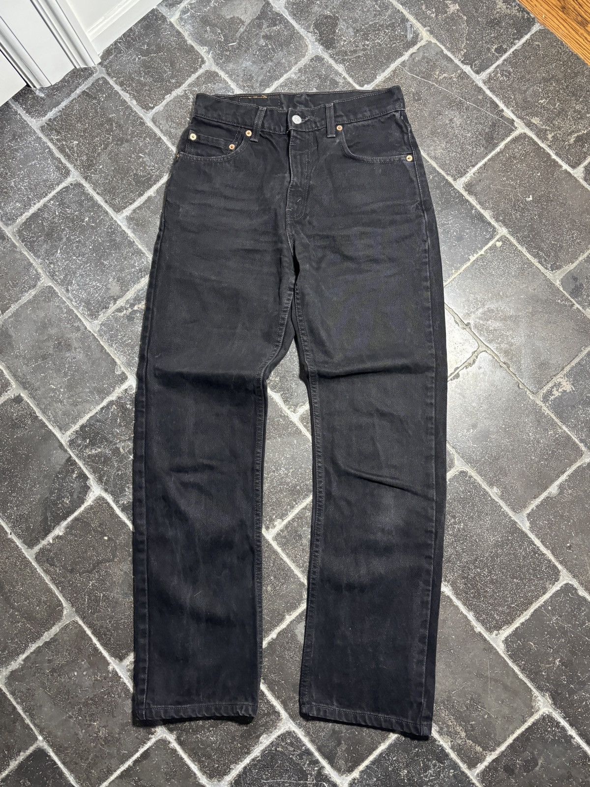 Levi's 1990’s Levi’s 505 Vintage Levi’s Made in Canada Black 29x30 Size US 29 - 2 Thumbnail